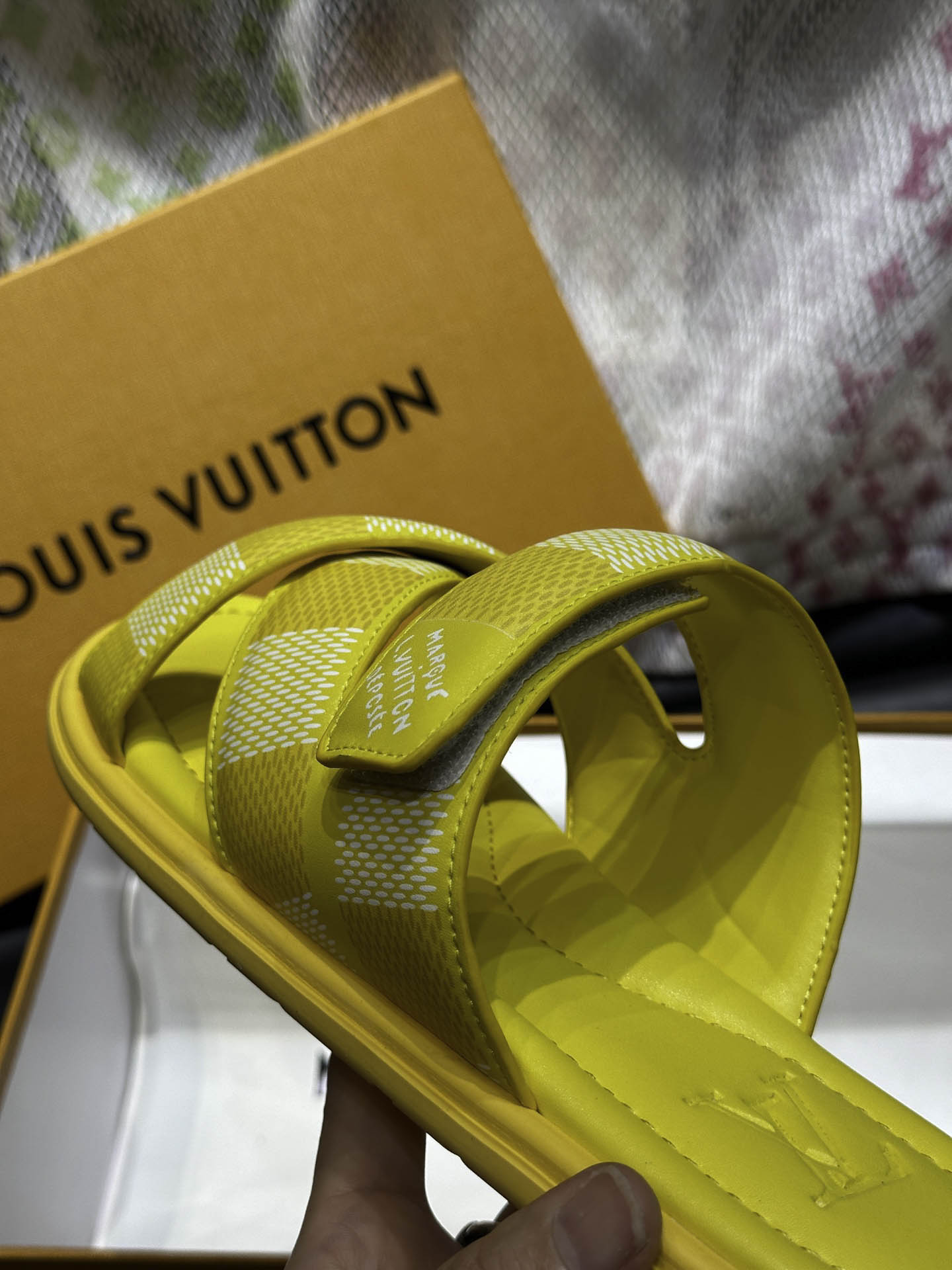 Dép LV Venice Mule Monogram Eclipse Best Quality