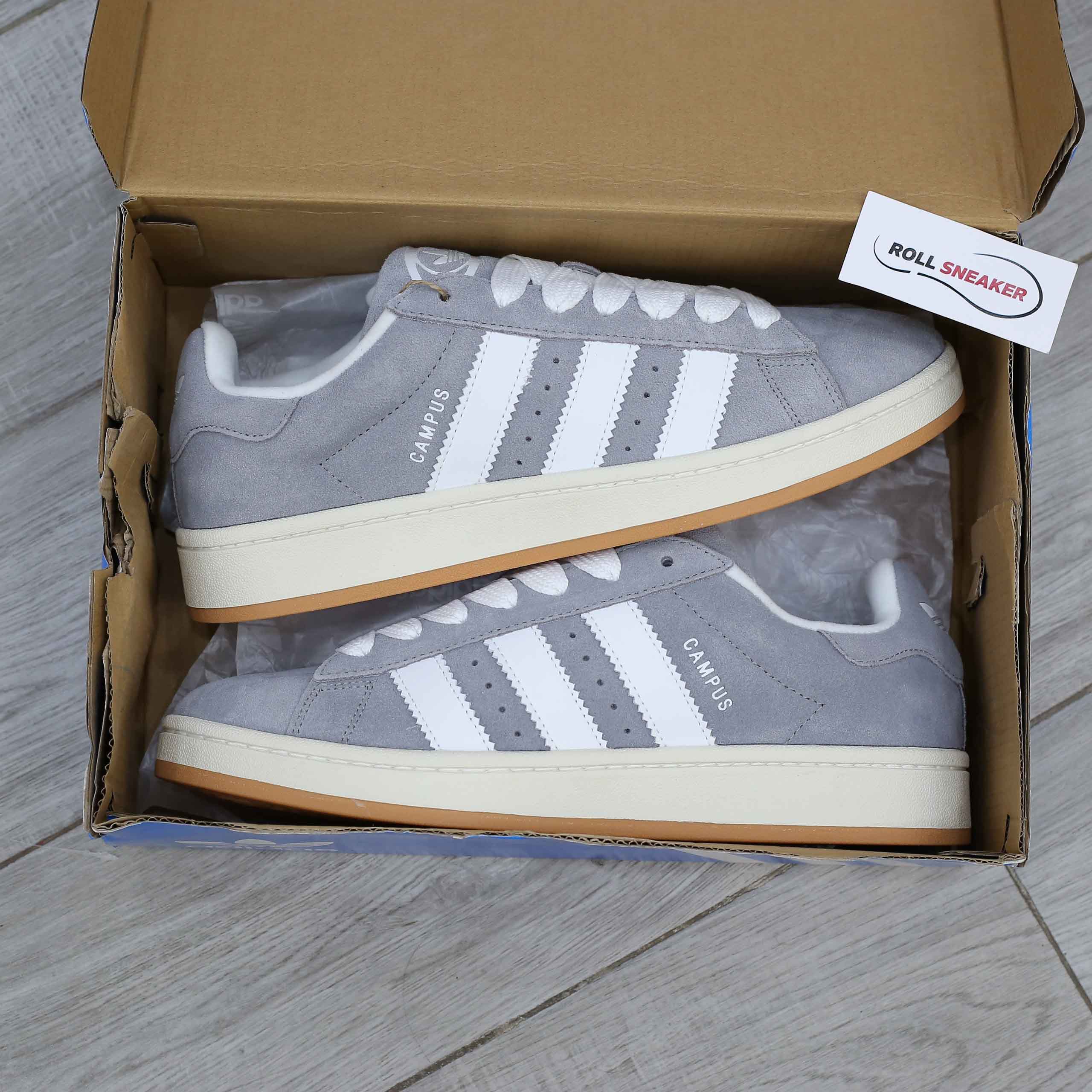 Giày Adidas Campus 00s ‘Grey Cloud White’ Like Auth