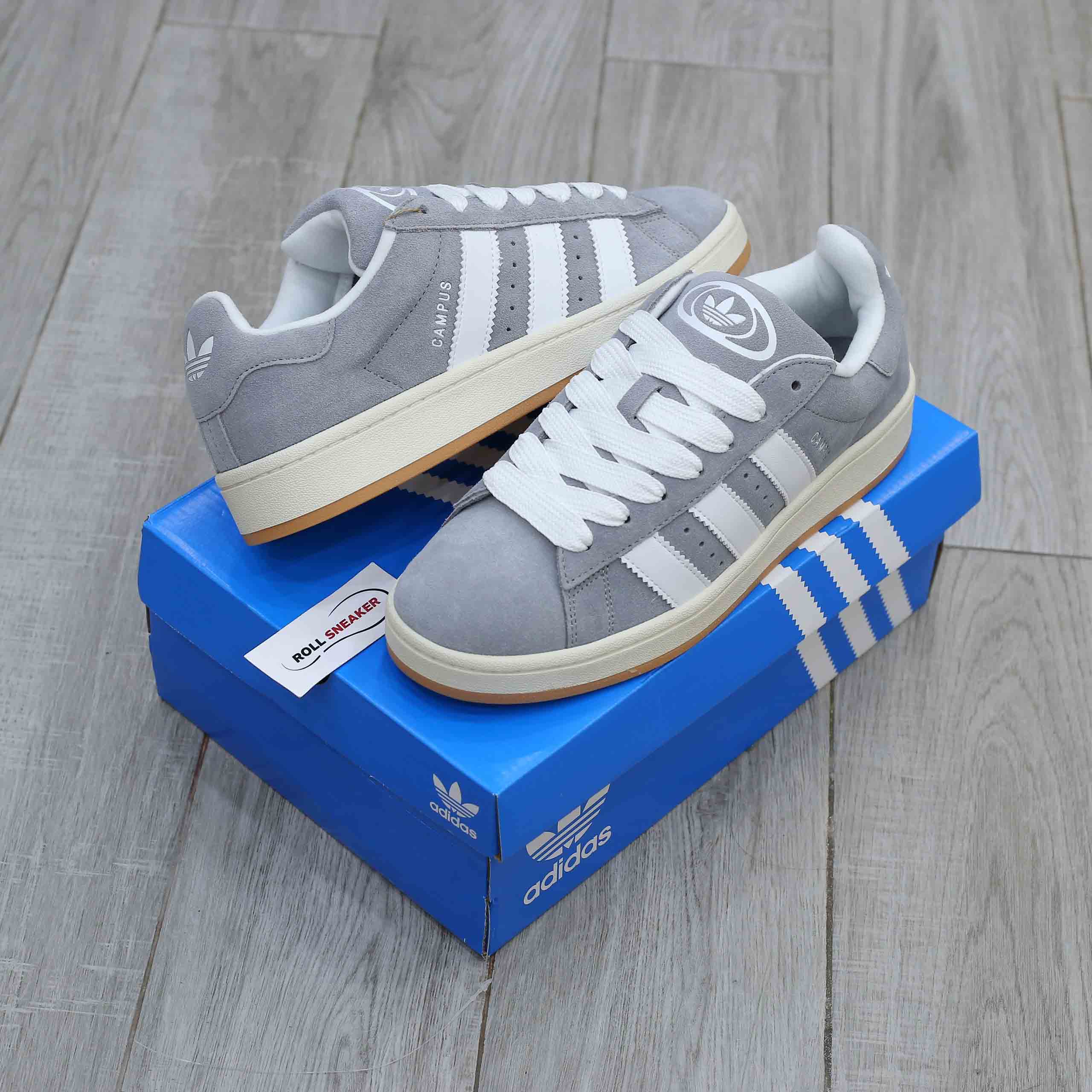 Giày Adidas Campus 00s ‘Grey Cloud White’ Like Auth