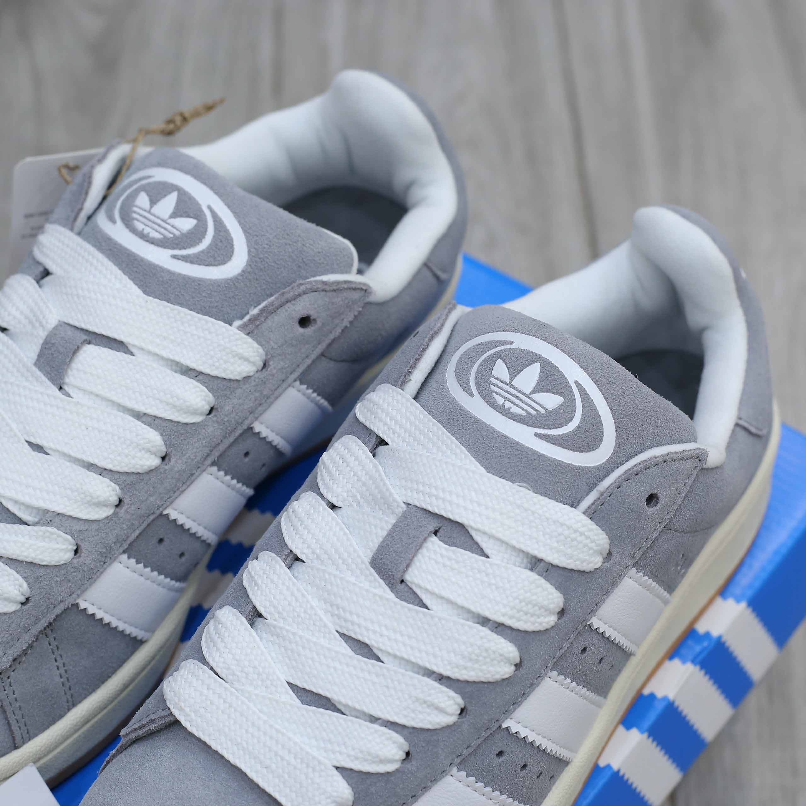 Giày Adidas Campus 00s ‘Grey Cloud White’ Like Auth