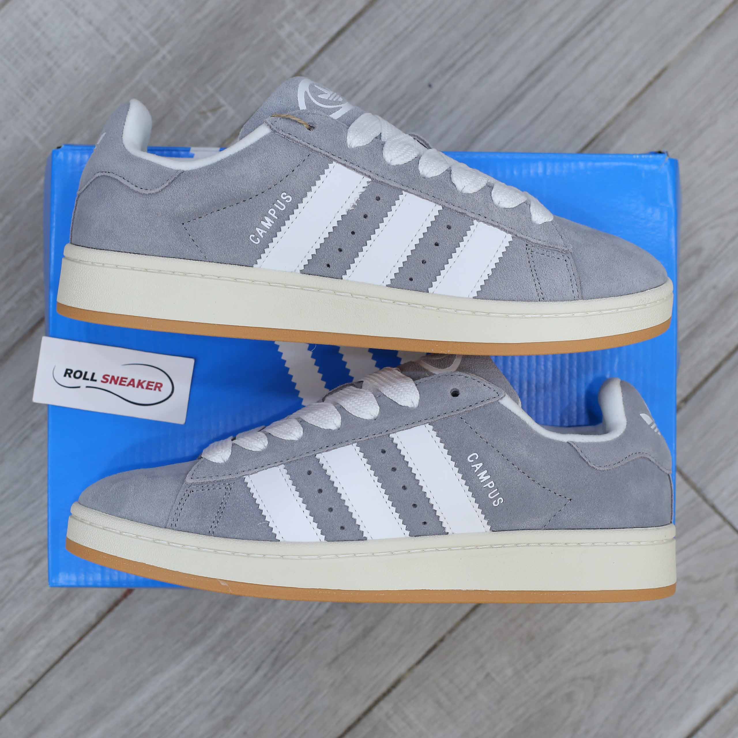 Giày Adidas Campus 00s ‘Grey Cloud White’ Like Auth