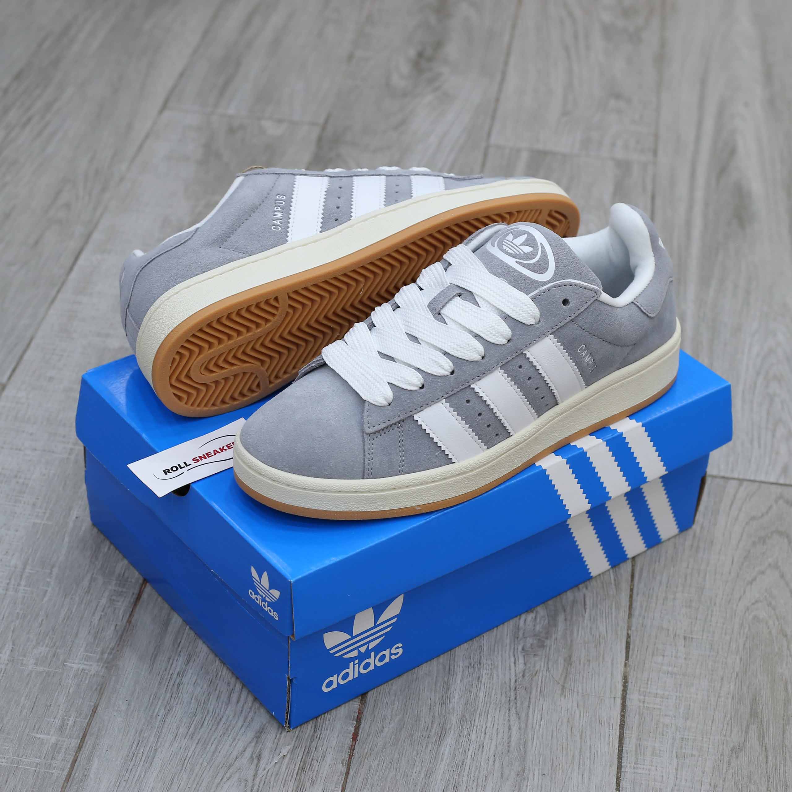Giày Adidas Campus 00s ‘Grey Cloud White’ Like Auth