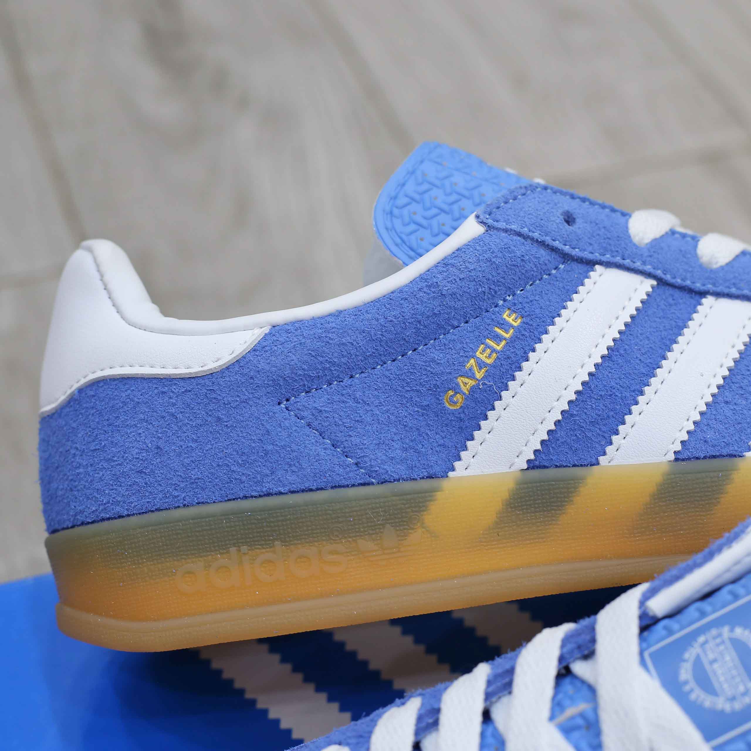 Giày Adidas Gazelle Indoor ‘Blue Fusion’ Like Auth
