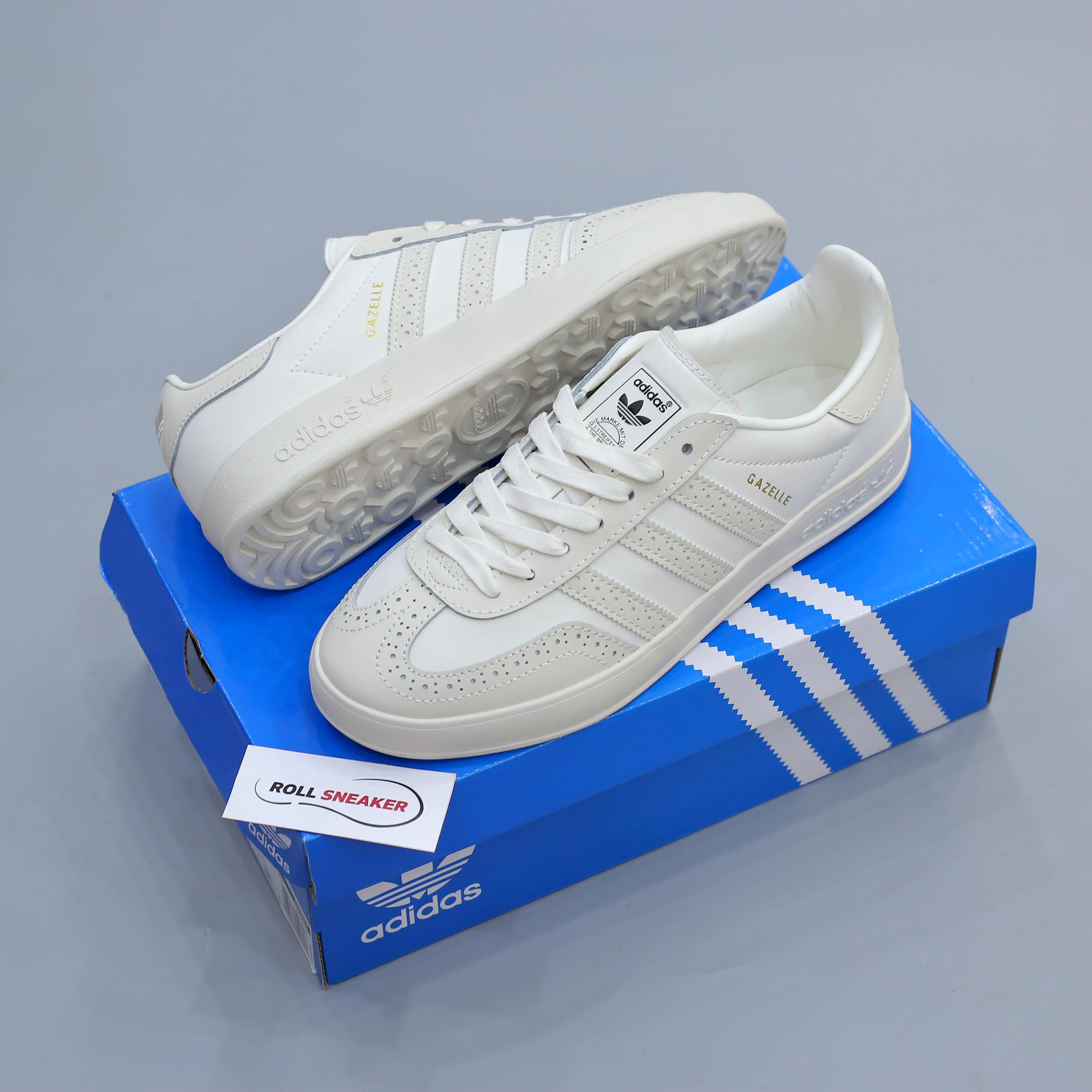 Giày Adidas Gazelle Indoor Cream White Like Auth
