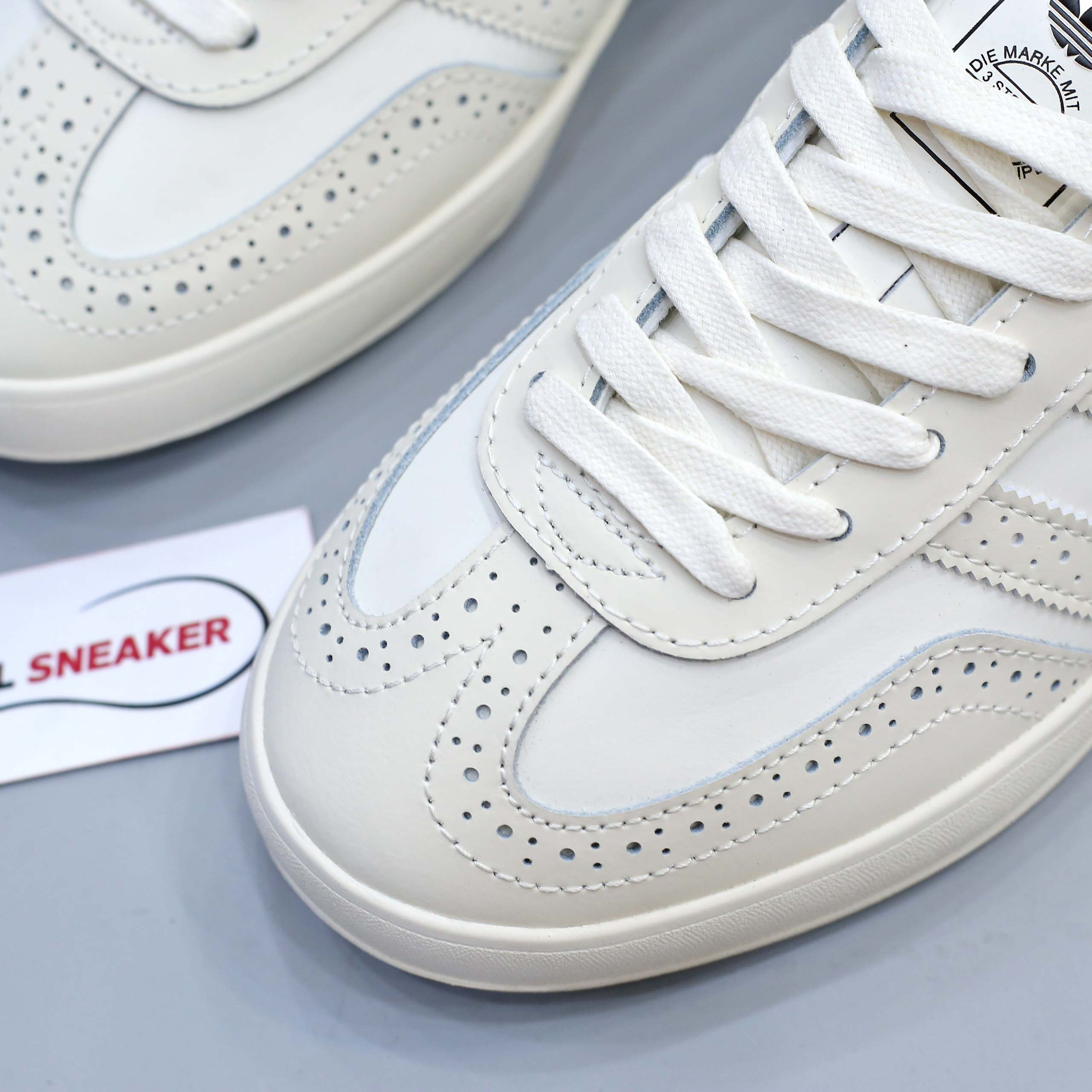 Giày Adidas Gazelle Indoor Cream White Like Auth