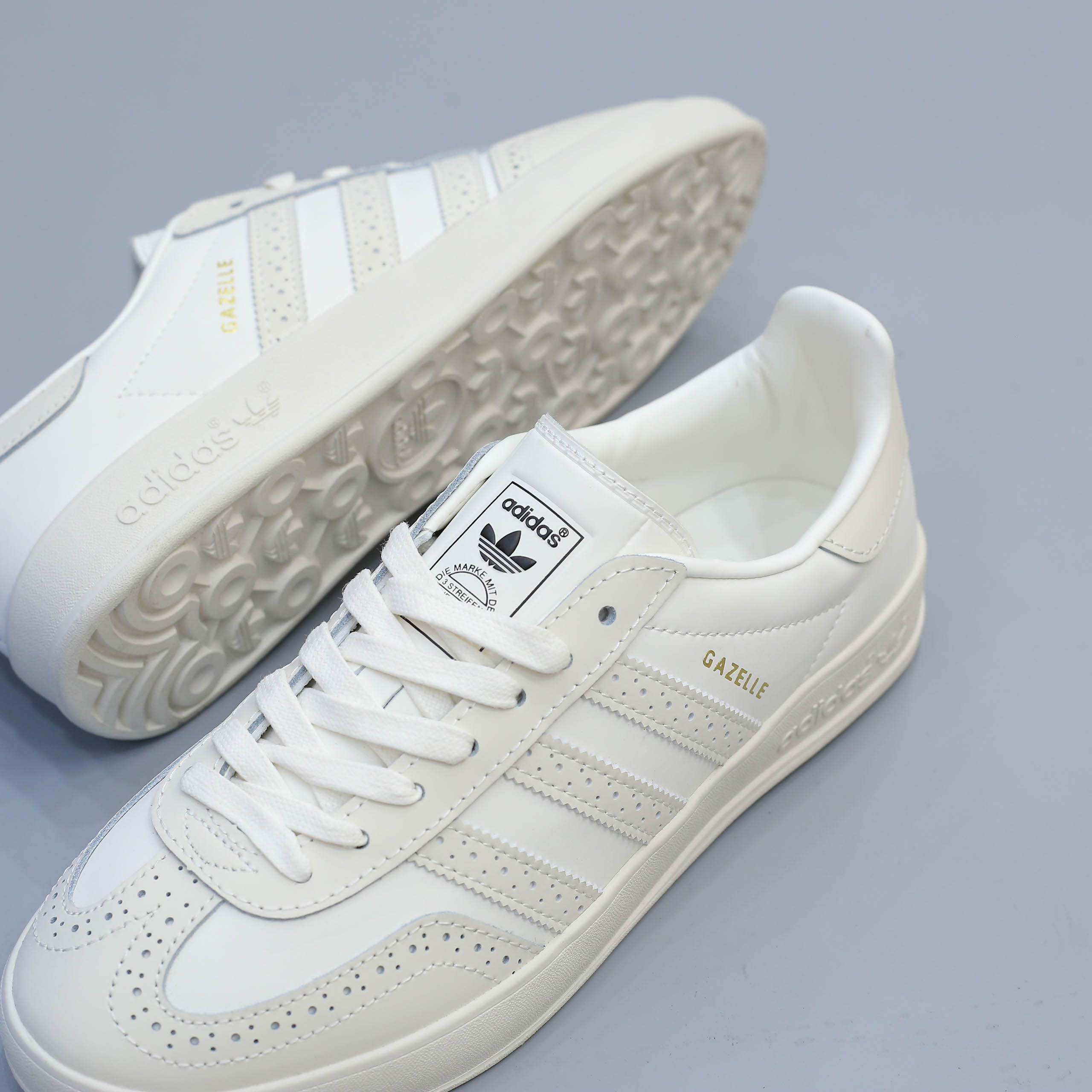 Giày Adidas Gazelle Indoor Cream White Like Auth