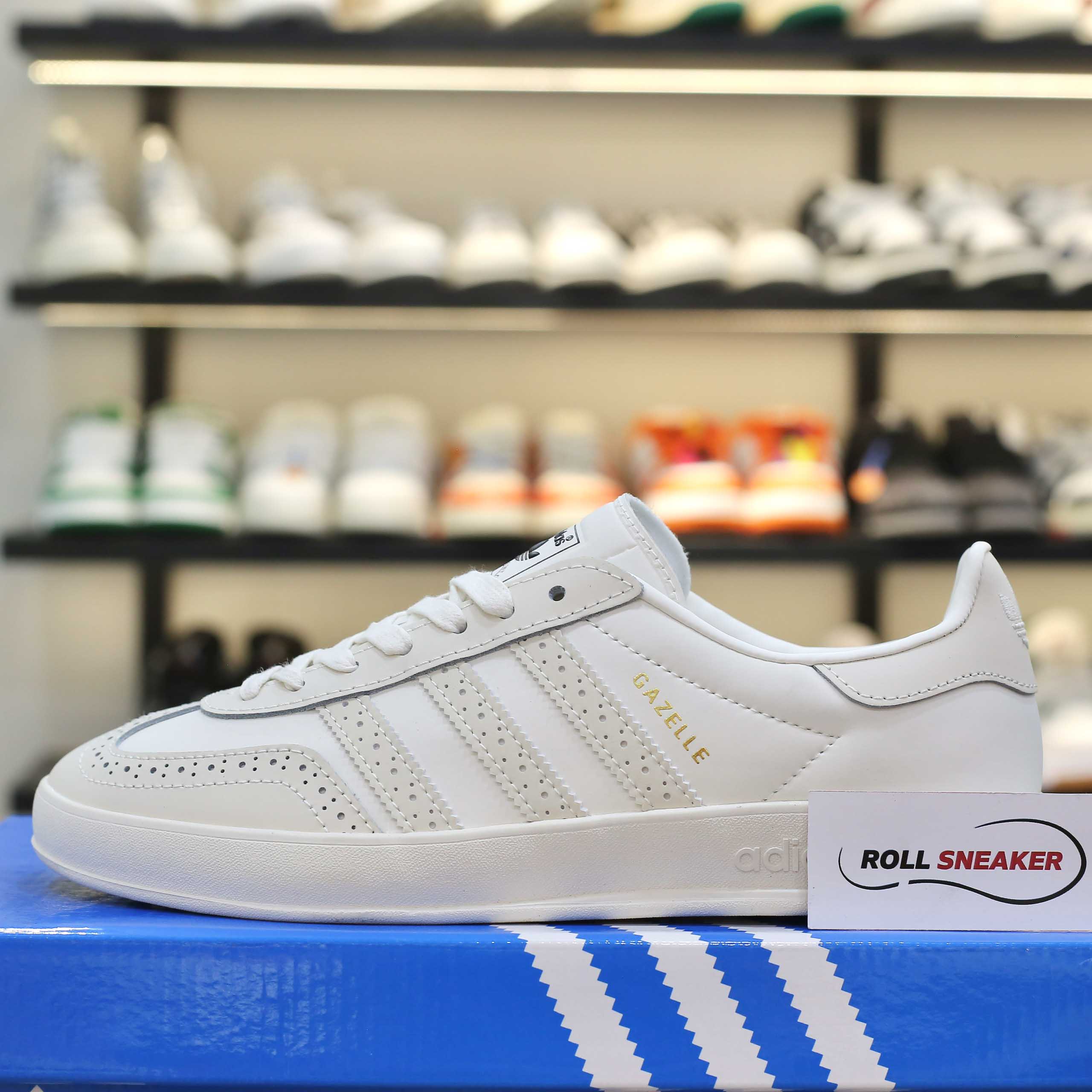 Giày Adidas Gazelle Indoor Cream White Like Auth