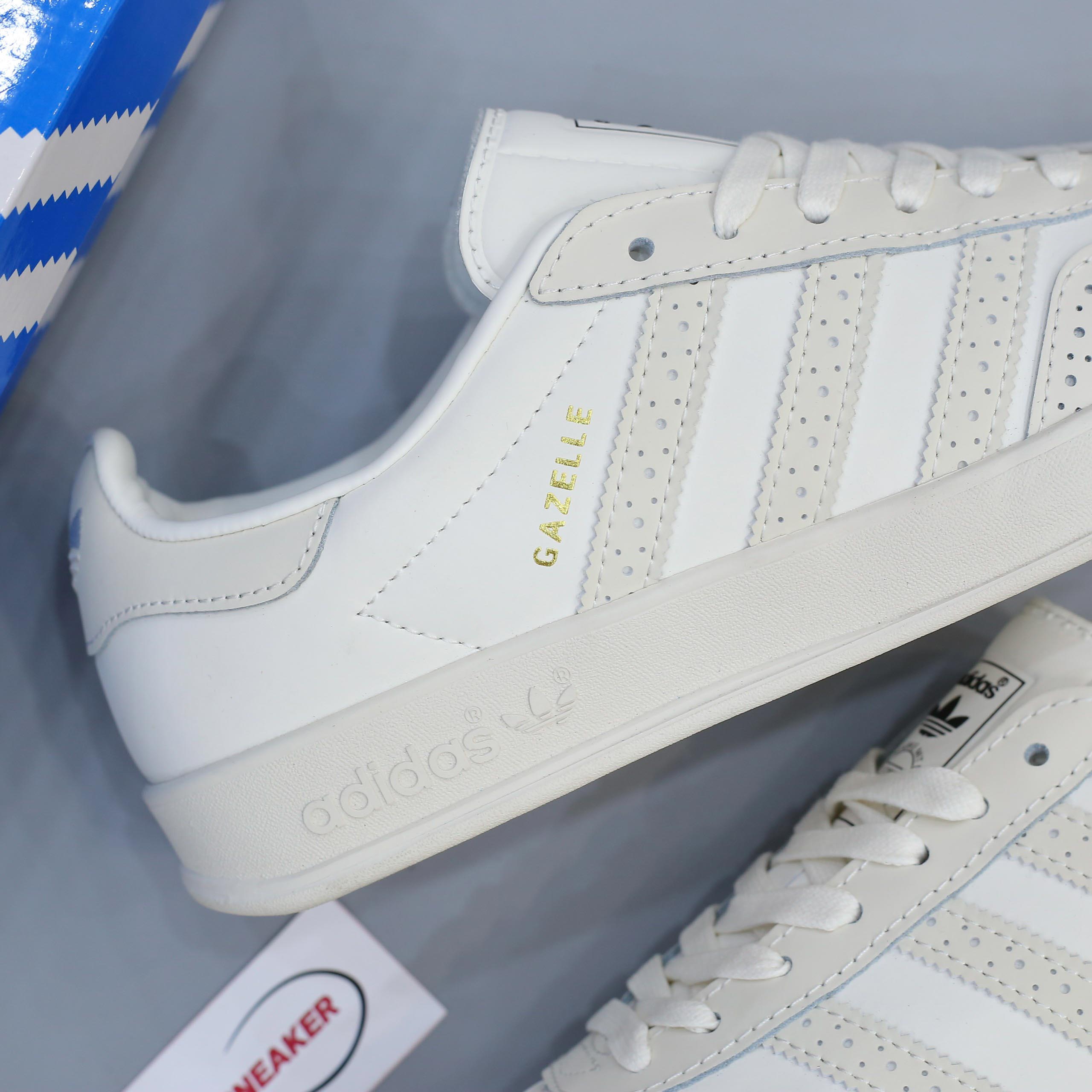 Giày Adidas Gazelle Indoor Cream White Like Auth