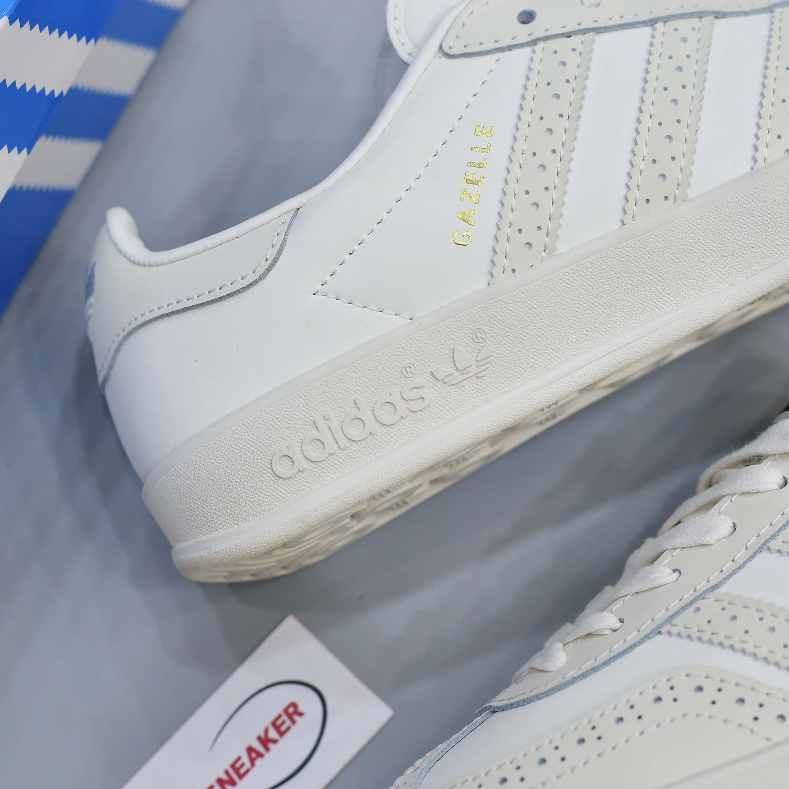 Giày Adidas Gazelle Indoor Cream White Like Auth
