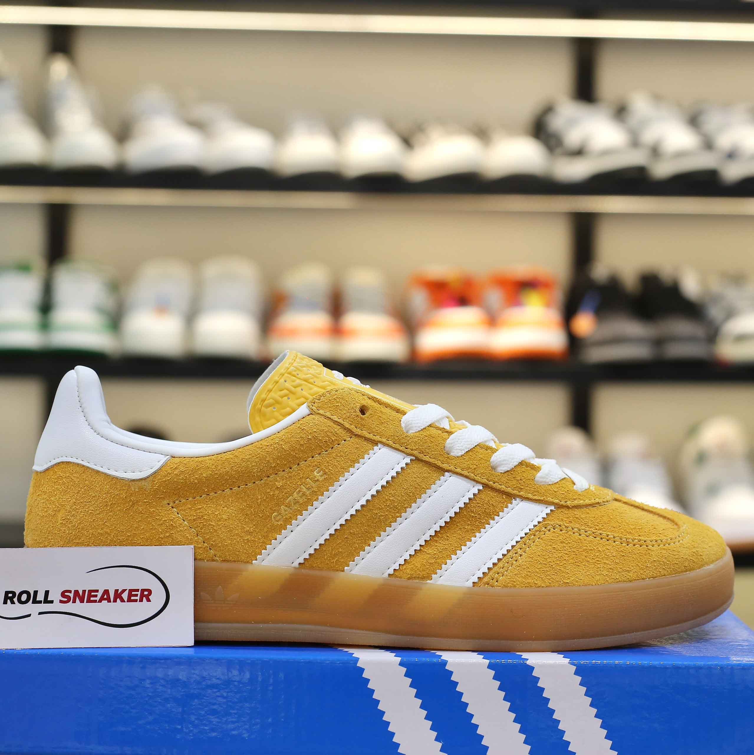 Giày Adidas Gazelle Indoor Orange Peel White Like Auth