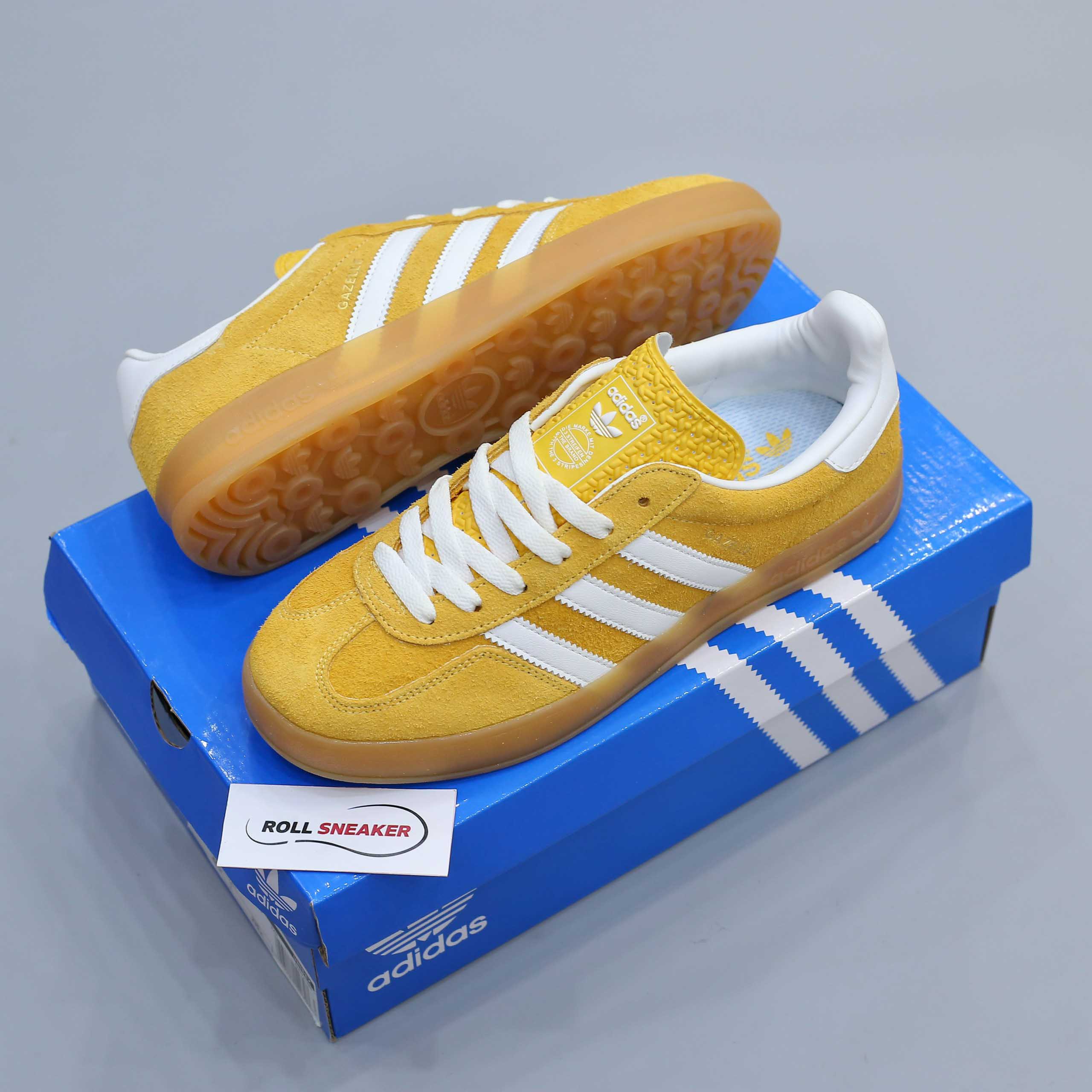 Giày Adidas Gazelle Indoor Orange Peel White Like Auth