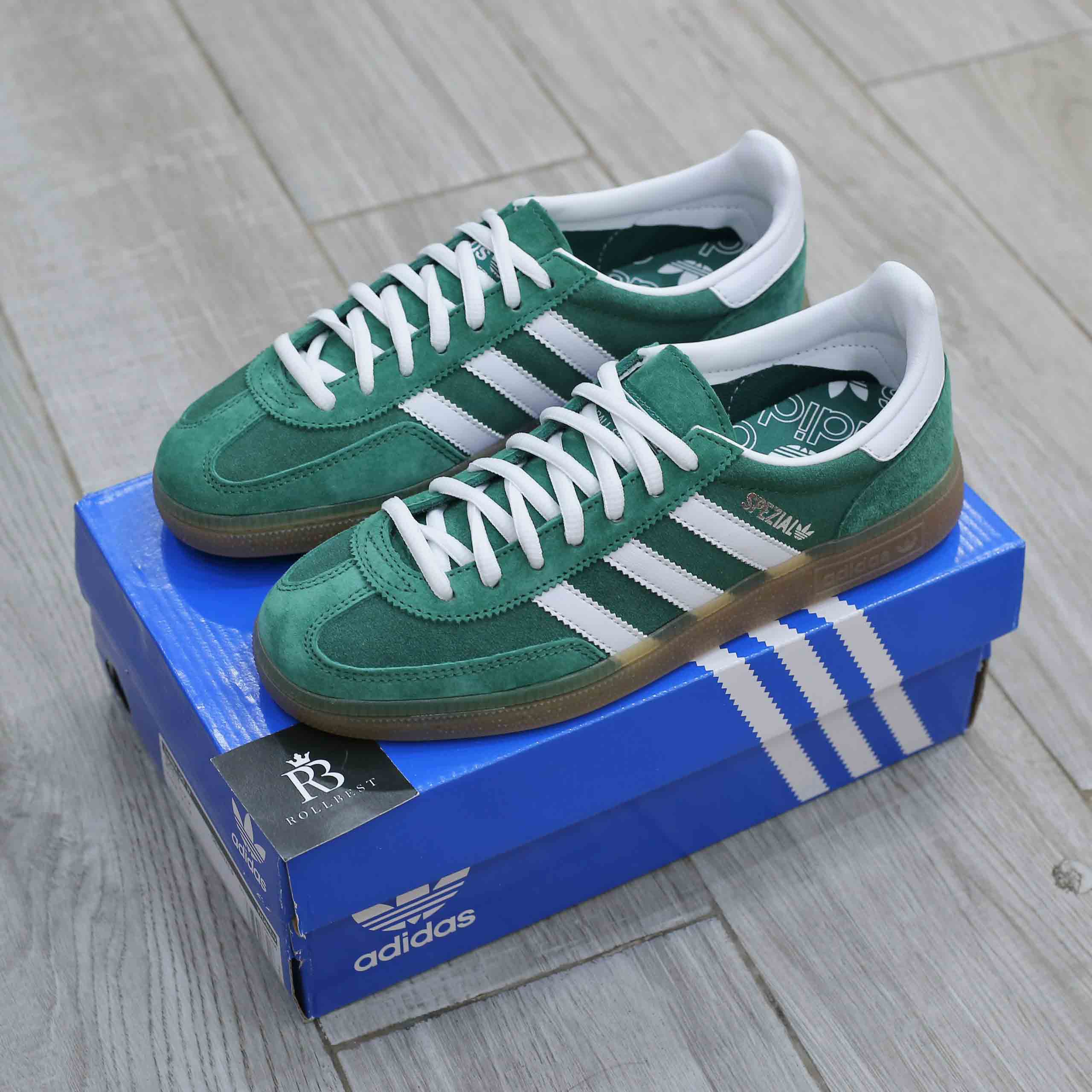 Giày Adidas Originals Handball Spezial Collegiate Green Best Quality