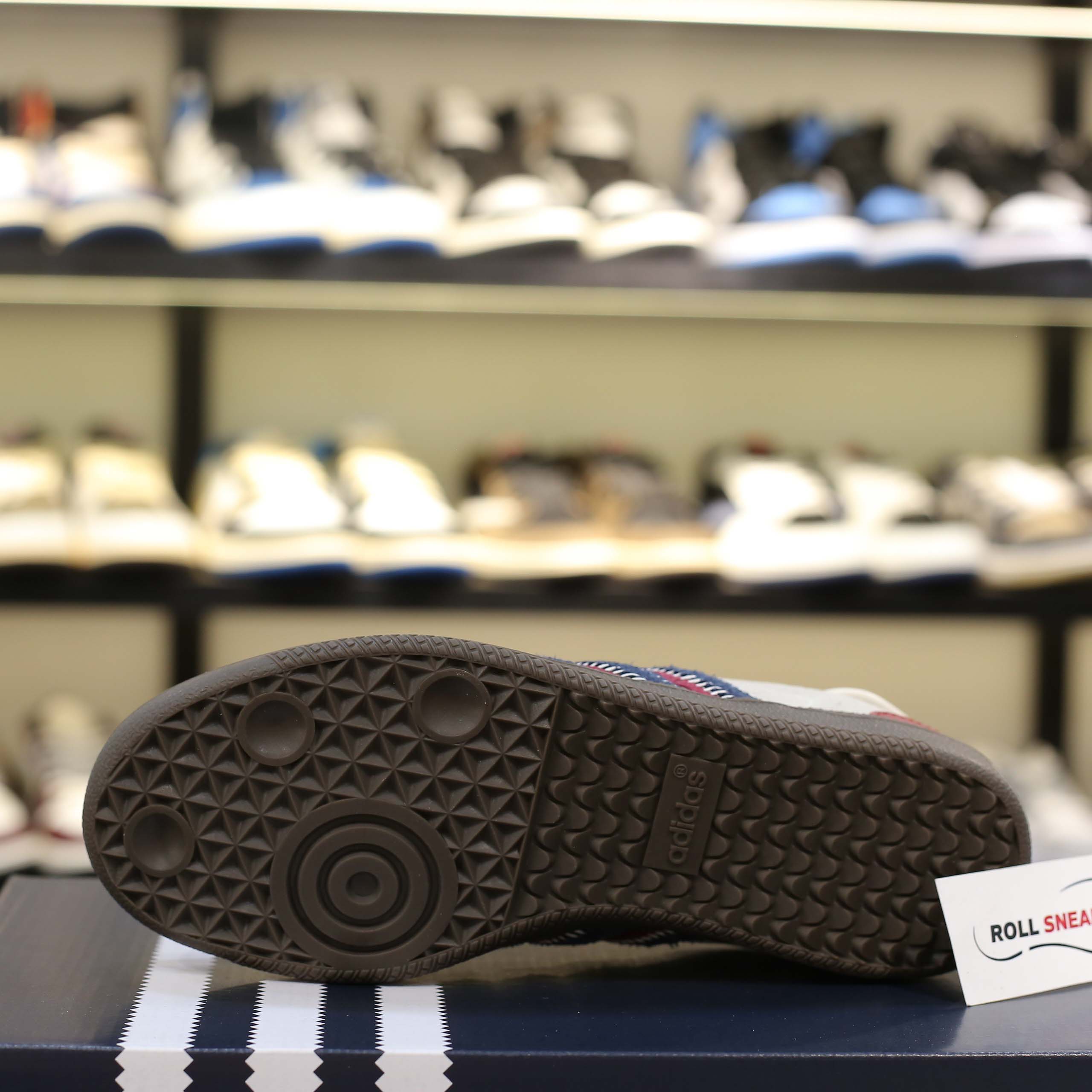 Giày Adidas Samba OG Notitle Maroon Like Auth