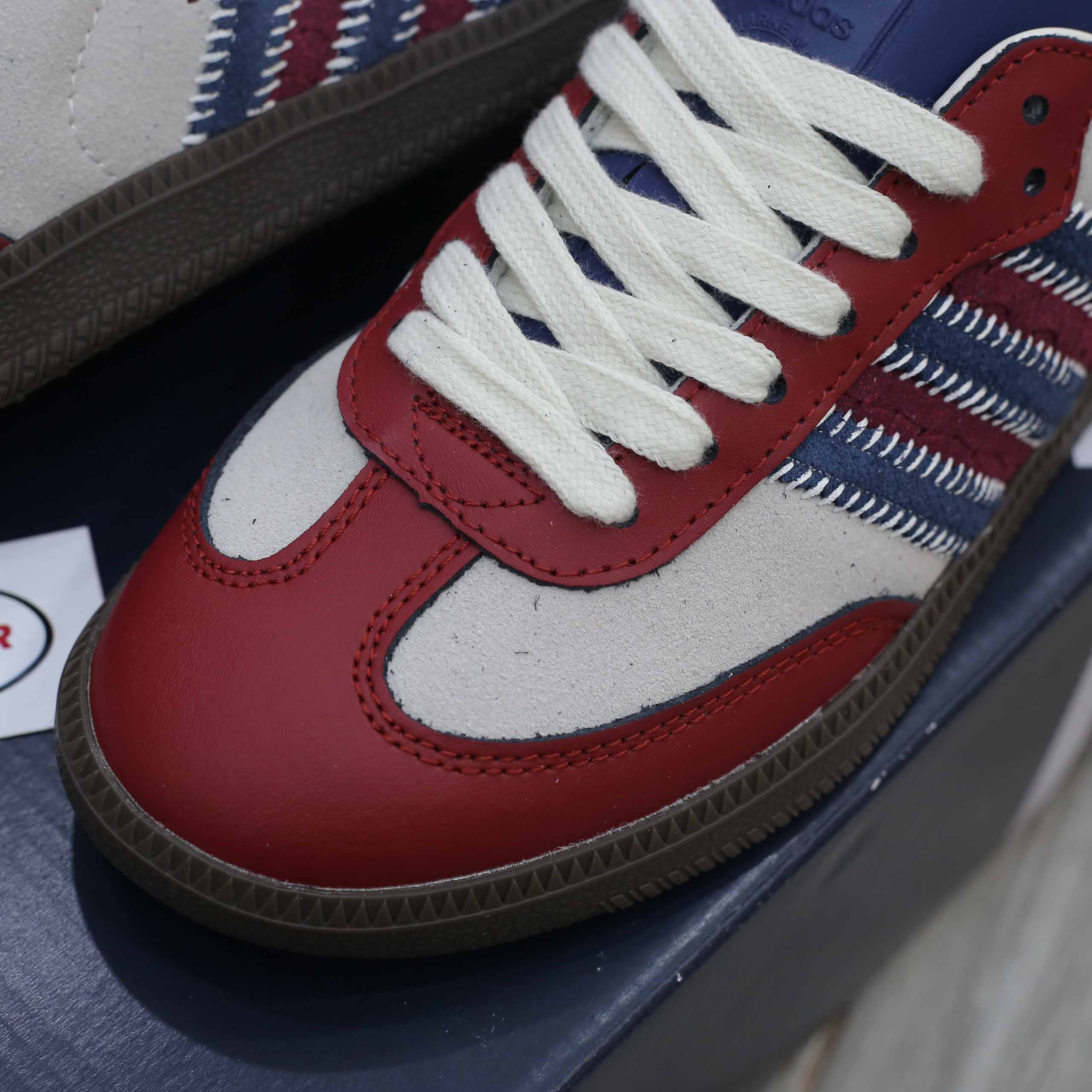 Giày Adidas Samba OG Notitle Maroon Like Auth