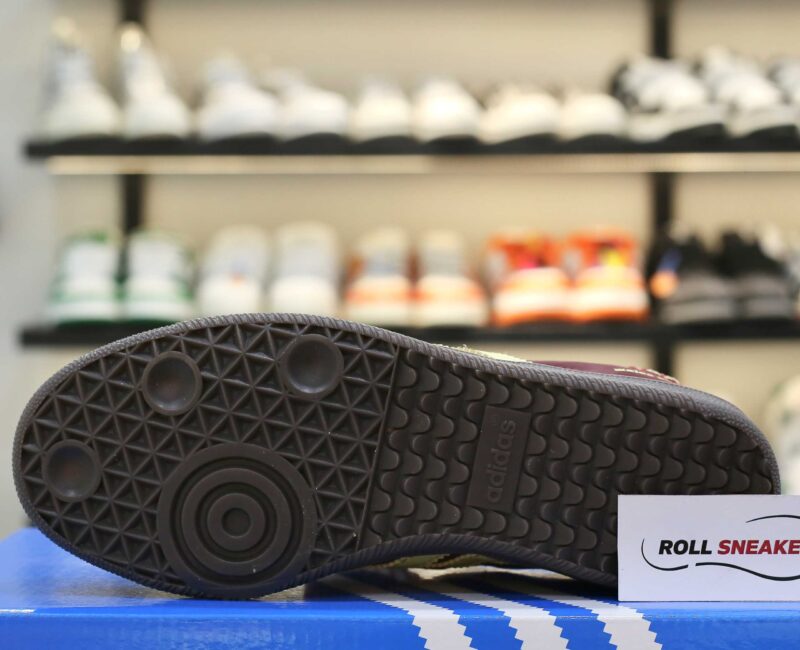 Giày Adidas x Wales Bonner Nylon Samba Fox Brown Like Auth