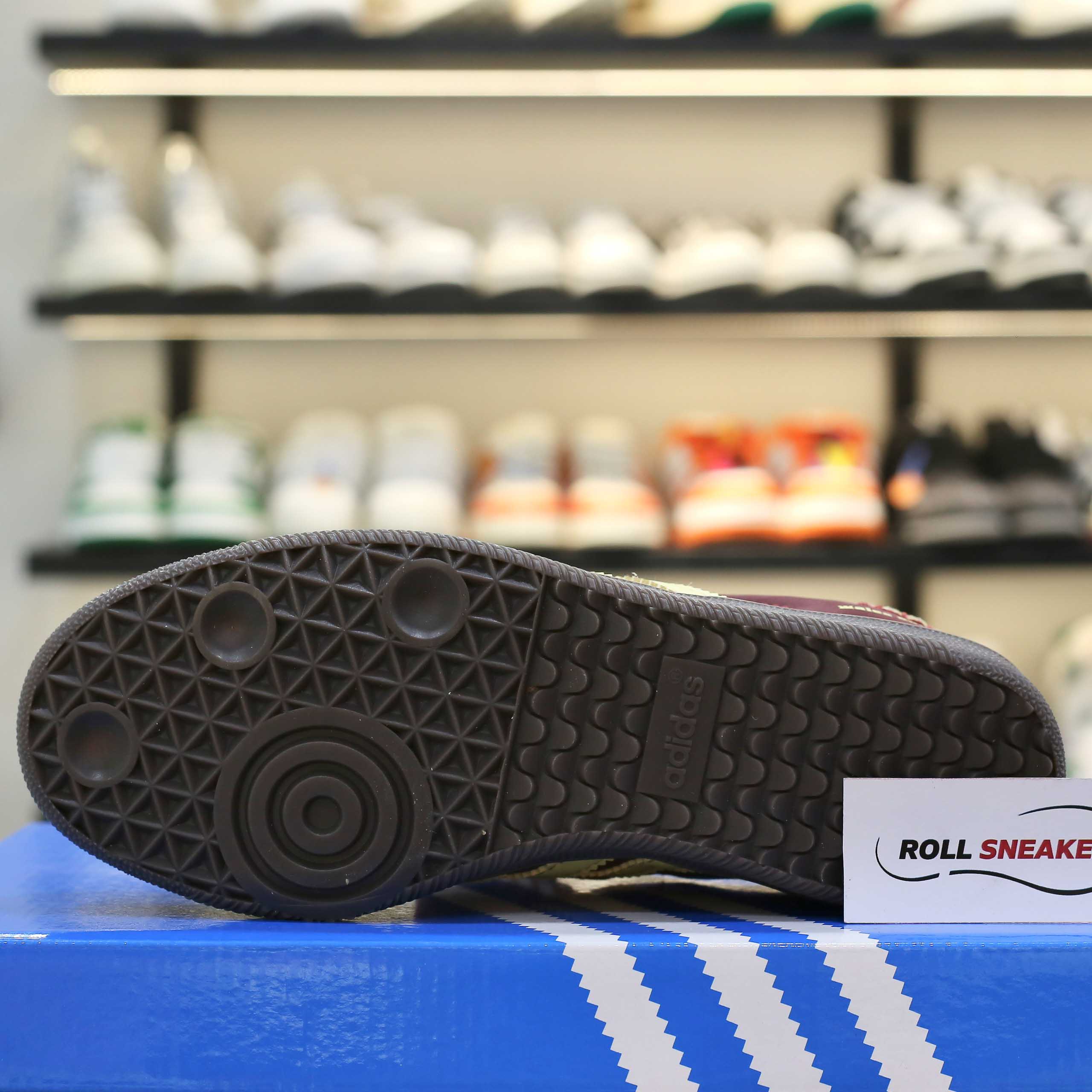 Giày Adidas x Wales Bonner Nylon Samba Fox Brown Like Auth