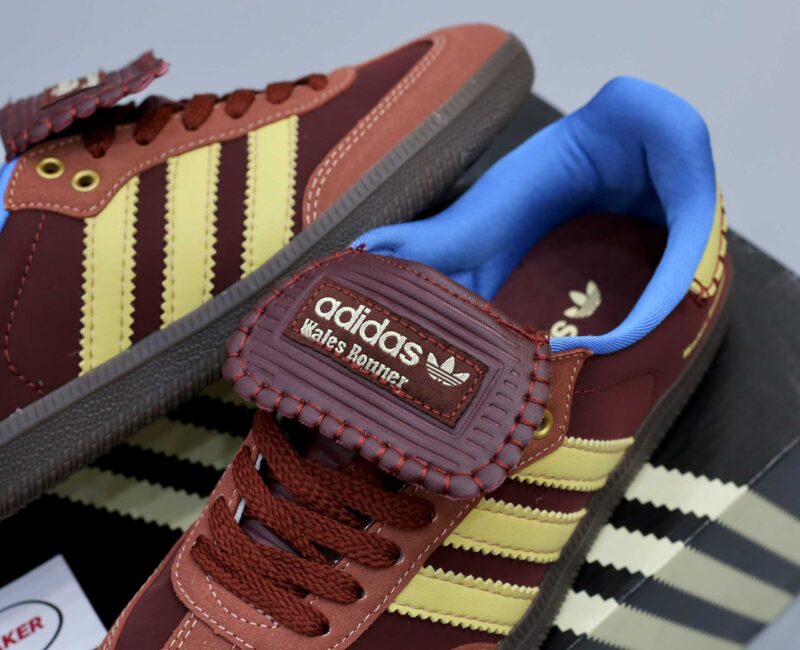 Giày Adidas x Wales Bonner Nylon Samba Fox Brown Like Auth