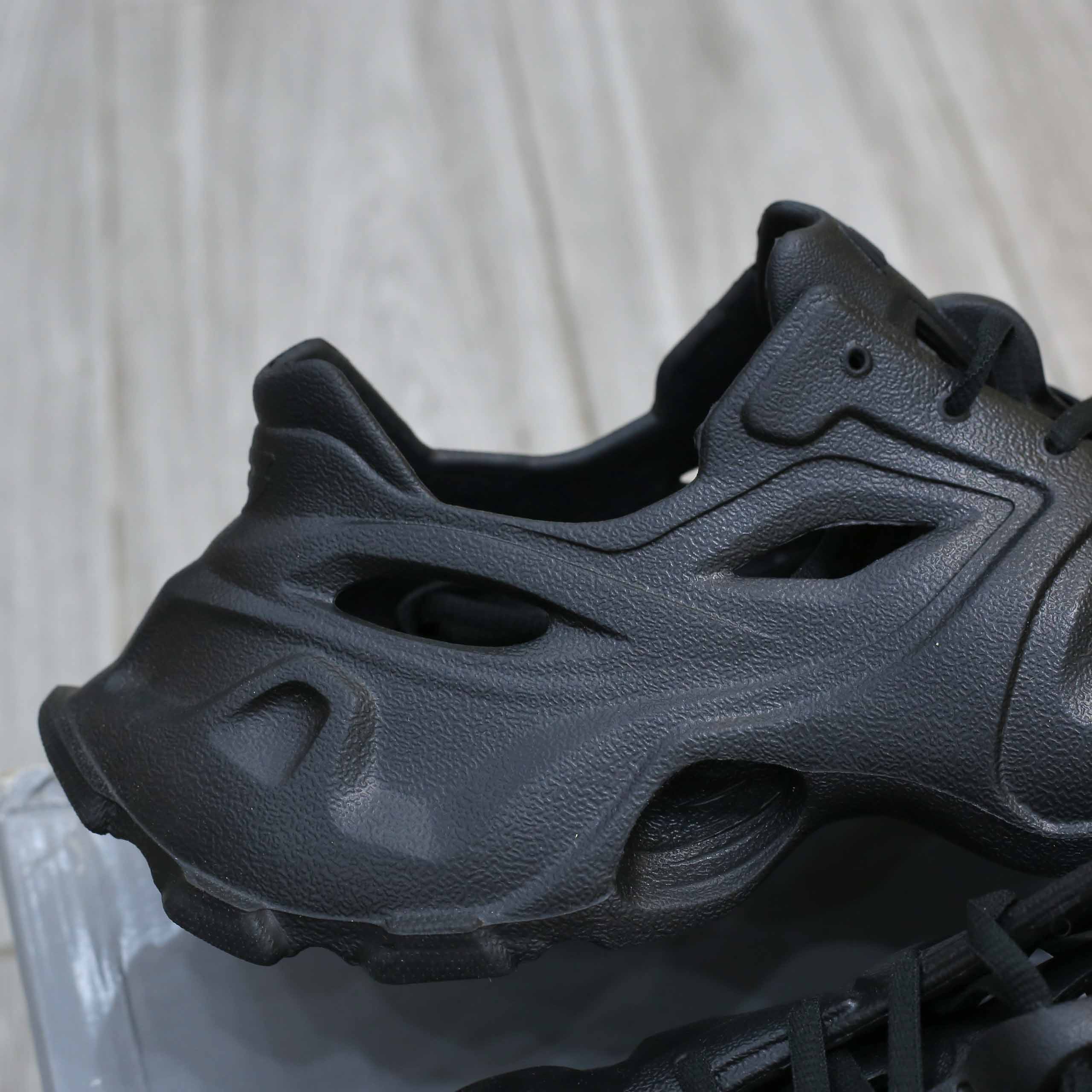 Giày Balenciaga HD Lace Up Black Like Auth