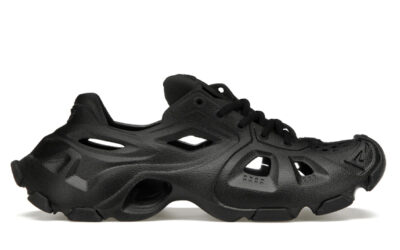 Giày Balenciaga HD Lace Up Black Like Auth