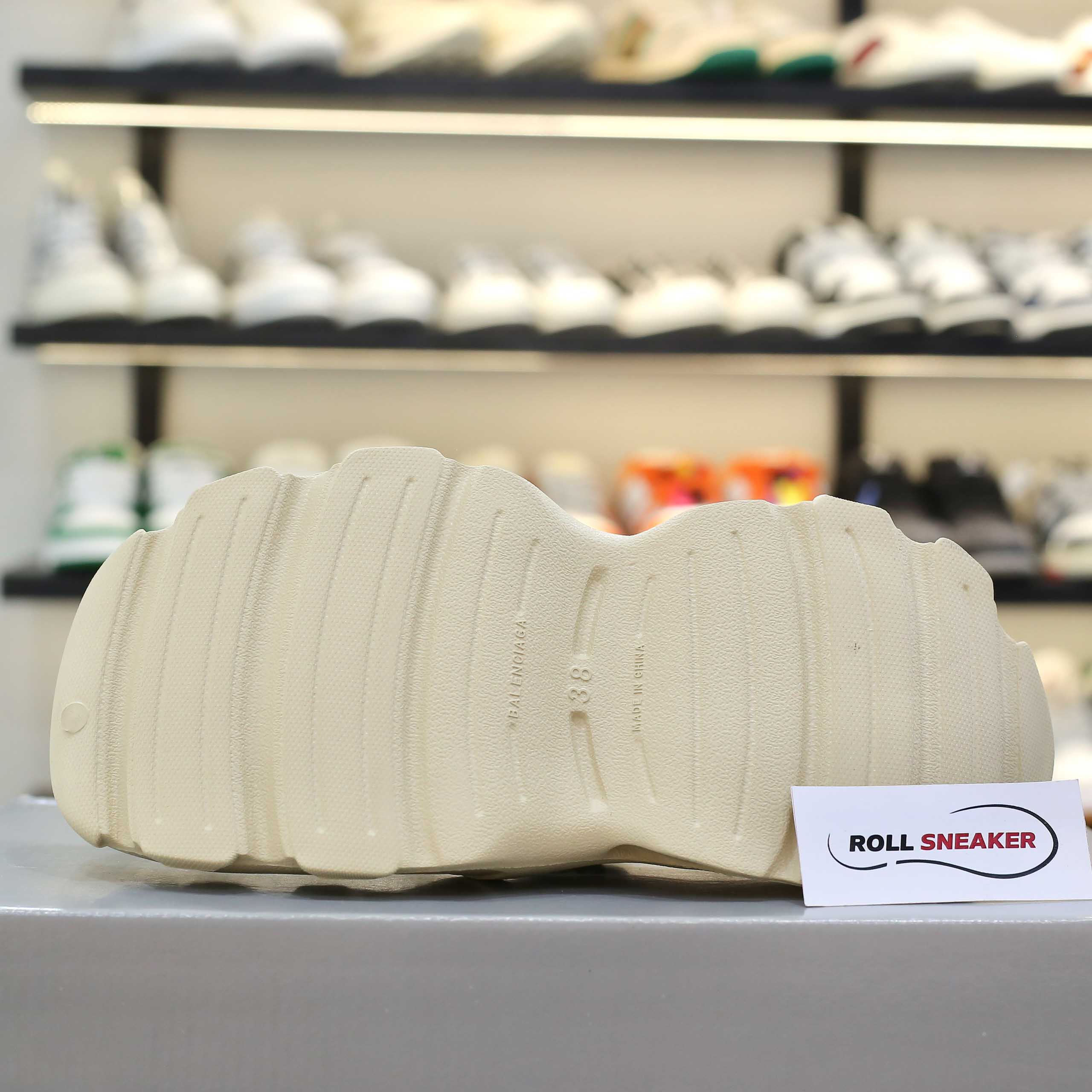 Giày Balenciaga HD Lace-up Trainers 'Nude' Like Auth