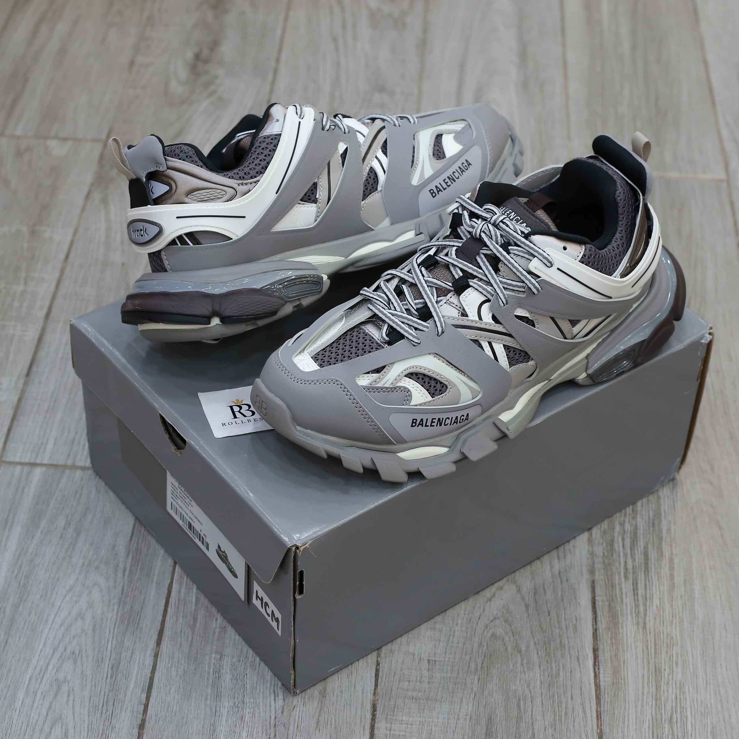 Giày Balenciaga Track Sneaker Grey White Best Quality