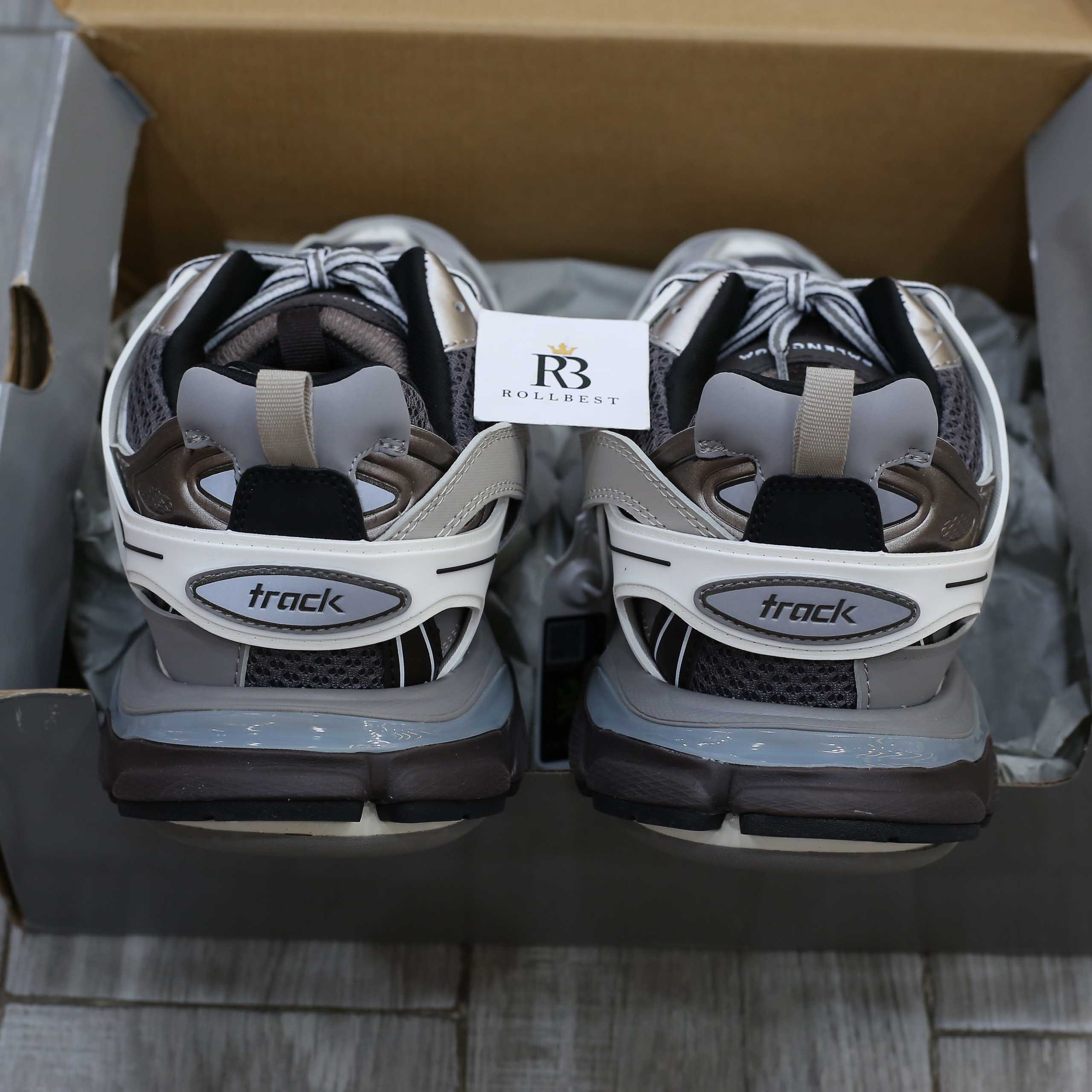 Giày Balenciaga Track Sneaker Grey White Best Quality