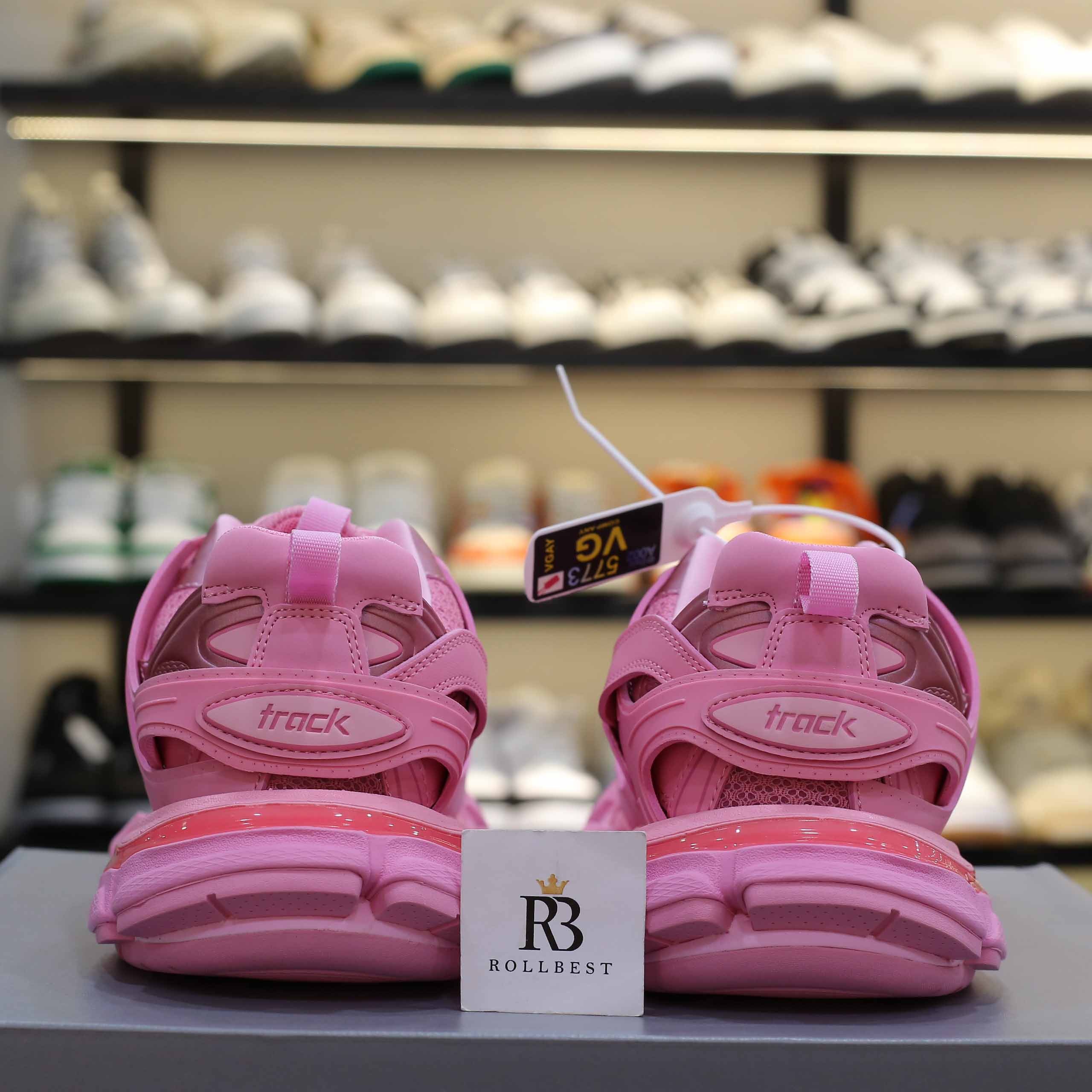 Giày Balenciaga Wmns Track Trainer Pink Best Quality