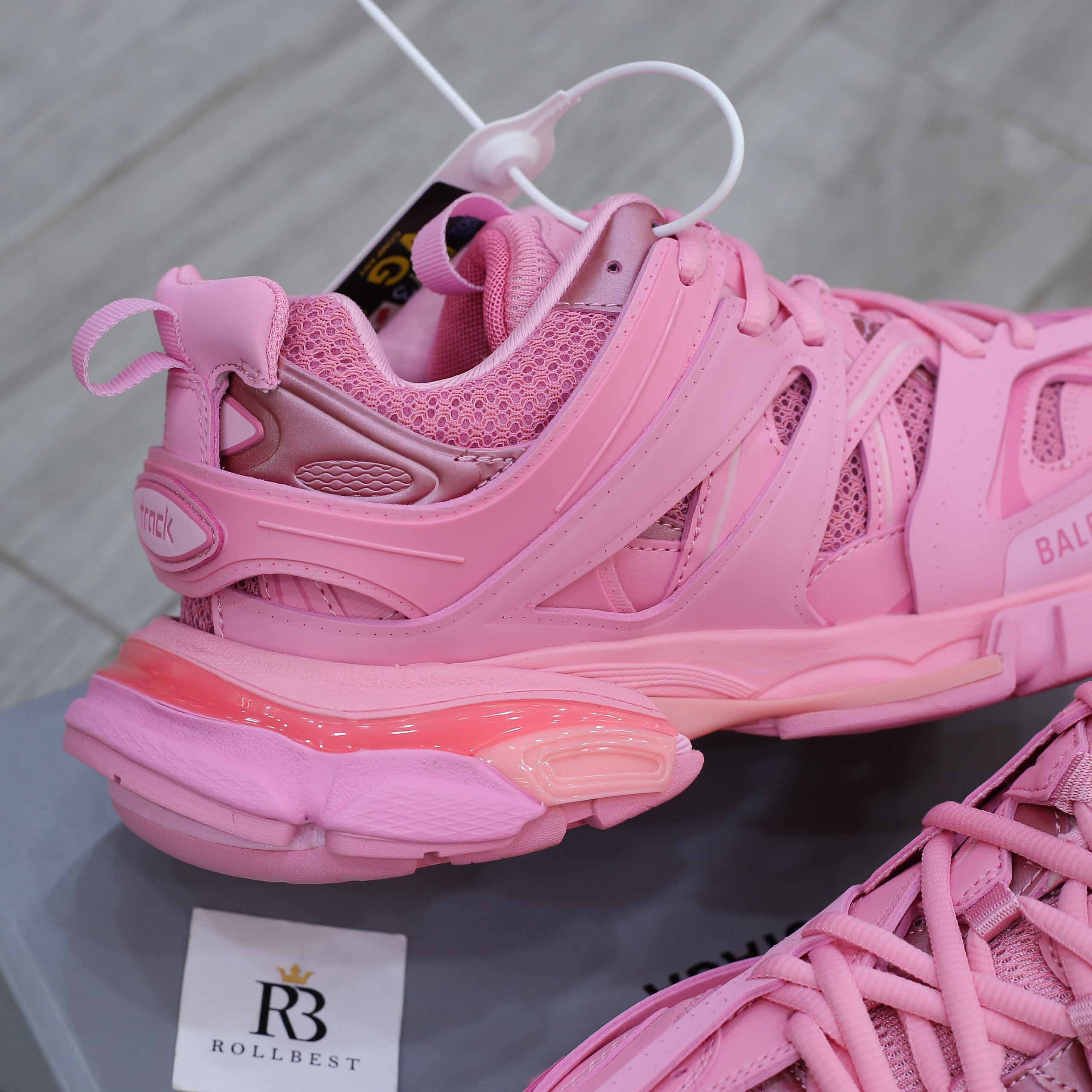 Giày Balenciaga Wmns Track Trainer Pink Best Quality