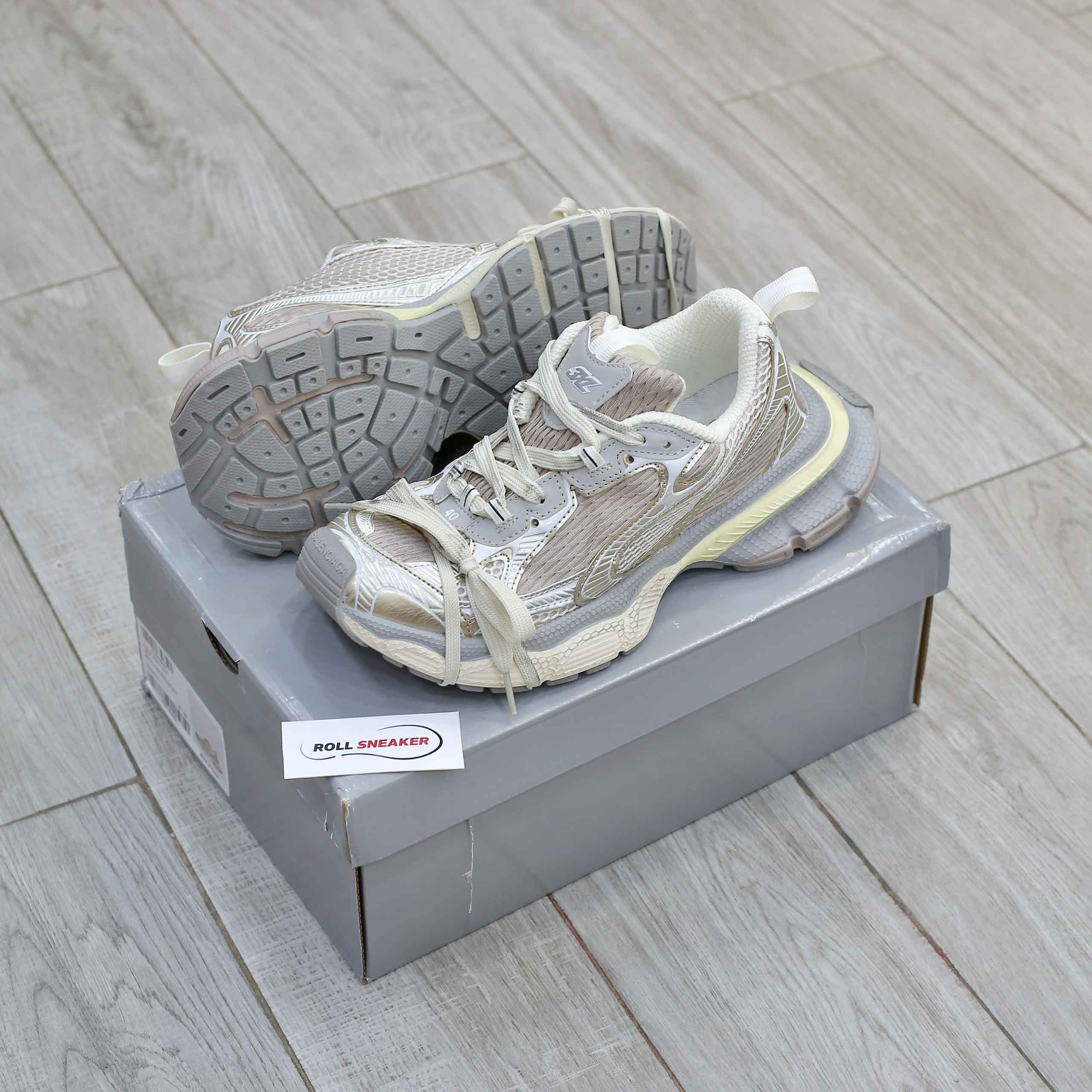 Giày Balenciaga x Adidas 3xl Trainers Grey Like Auth