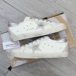 Giày Golden Goose 20mm Super-Star Suede & Shearling Mules Best Quality