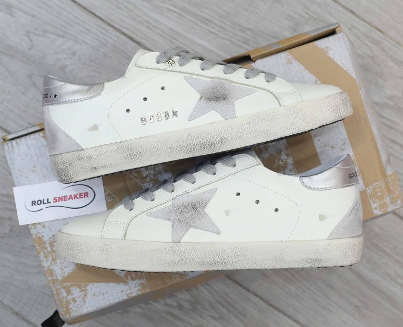 Giày Golden Goose 20mm Super-Star Suede & Shearling Mules Best Quality