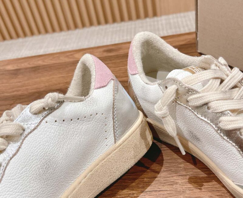 Giày Golden Goose Ball Star Suede Star-Patch Leather Trainers Best Quality
