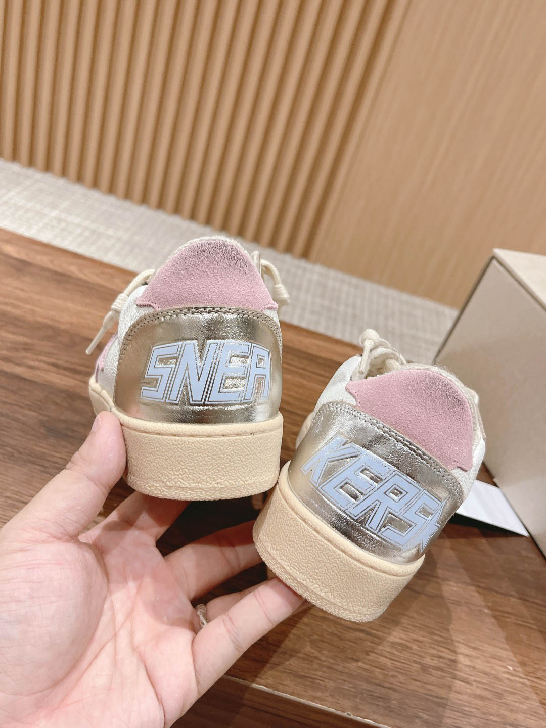 Giày Golden Goose Ball Star Suede Star-Patch Leather Trainers Best Quality