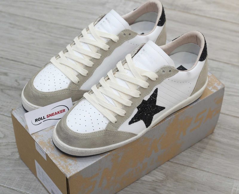 Giày Golden Goose Ball Star Taupe Grey