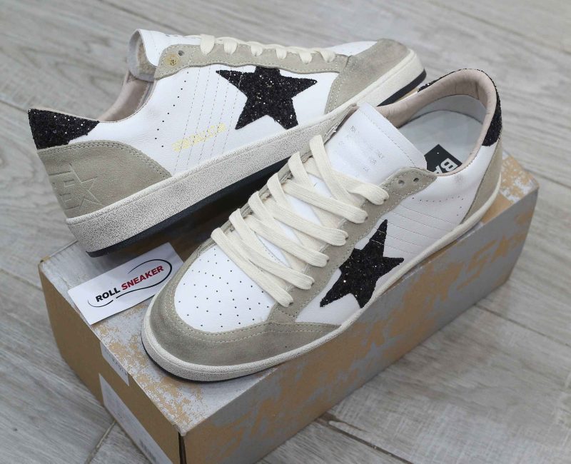 Giày Golden Goose Ball Star Taupe Grey