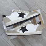 Giày Golden Goose Ball Star Taupe Grey