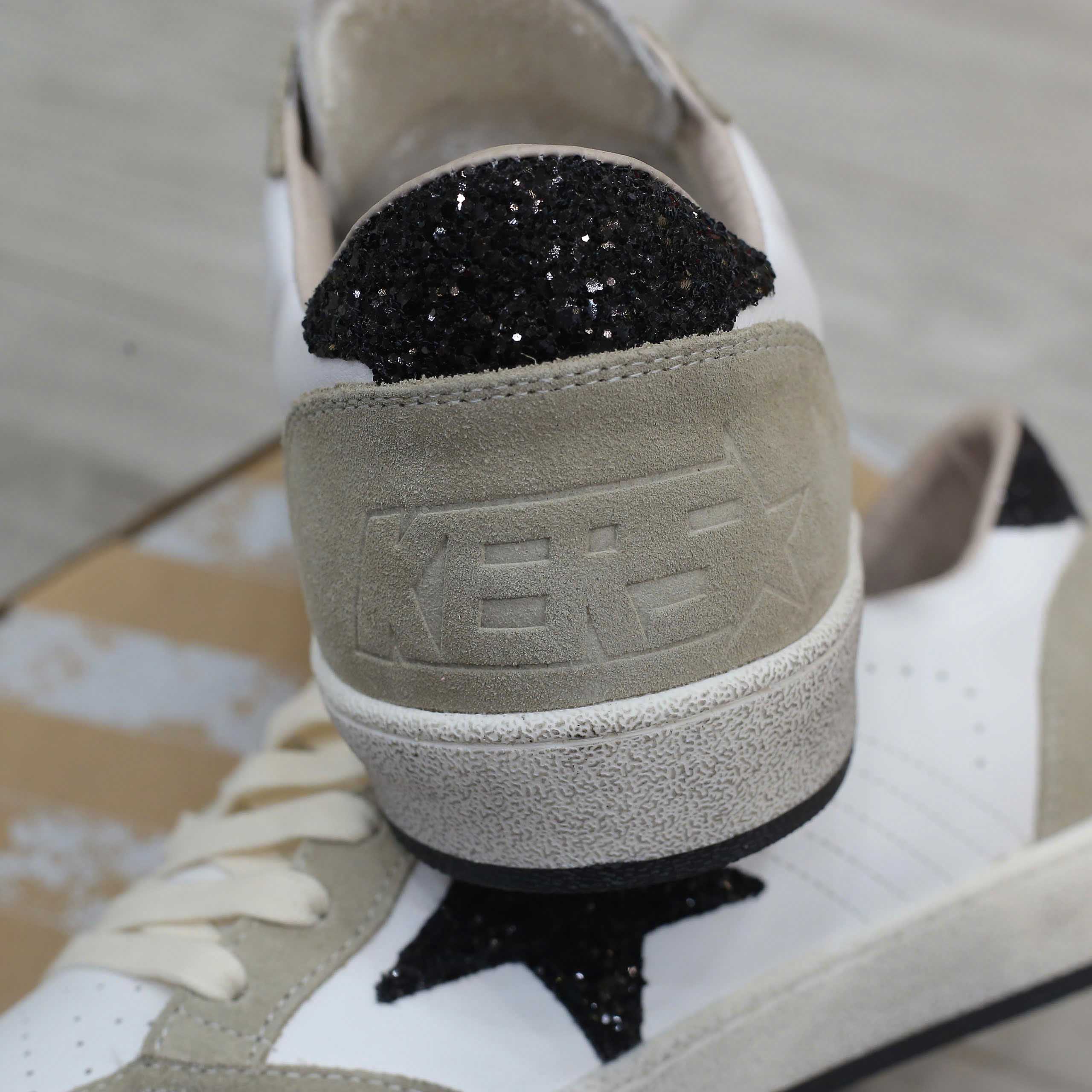 Giày Golden Goose Ball Star Taupe Grey