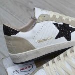 Giày Golden Goose Ball Star Taupe Grey