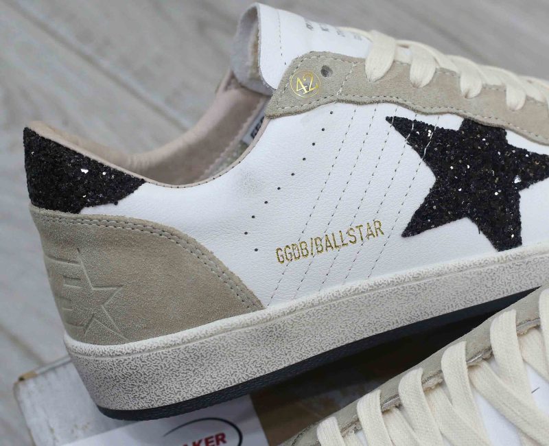 Giày Golden Goose Ball Star Taupe Grey