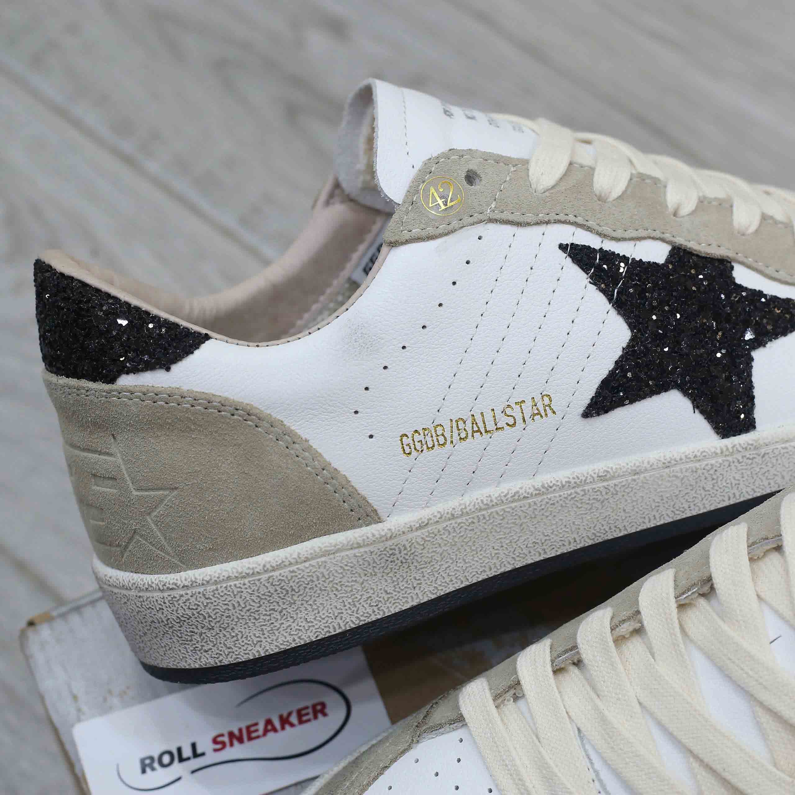 Giày Golden Goose Ball Star Taupe Grey