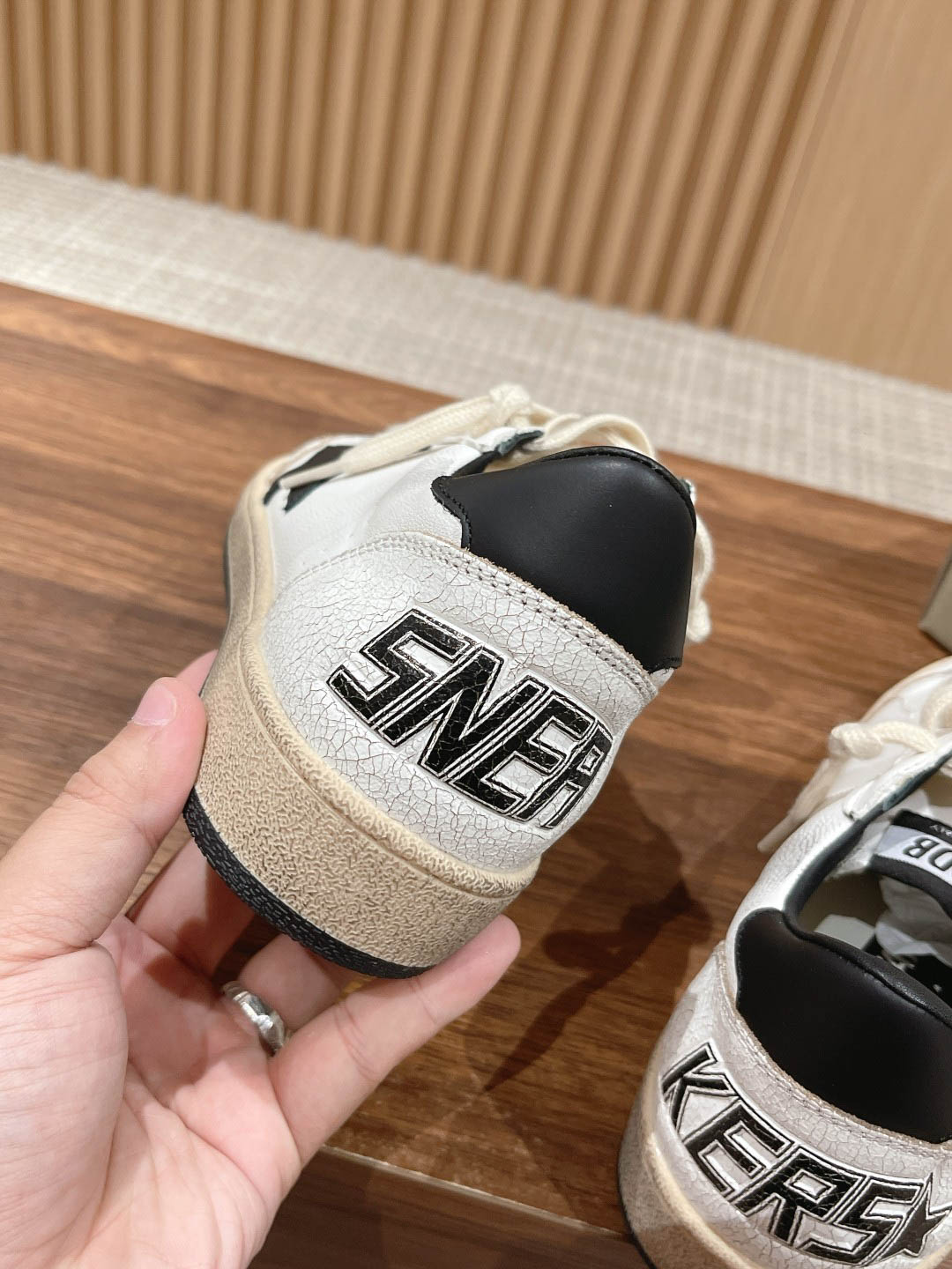 Giày Golden Goose Ball Star White Black Best Quality