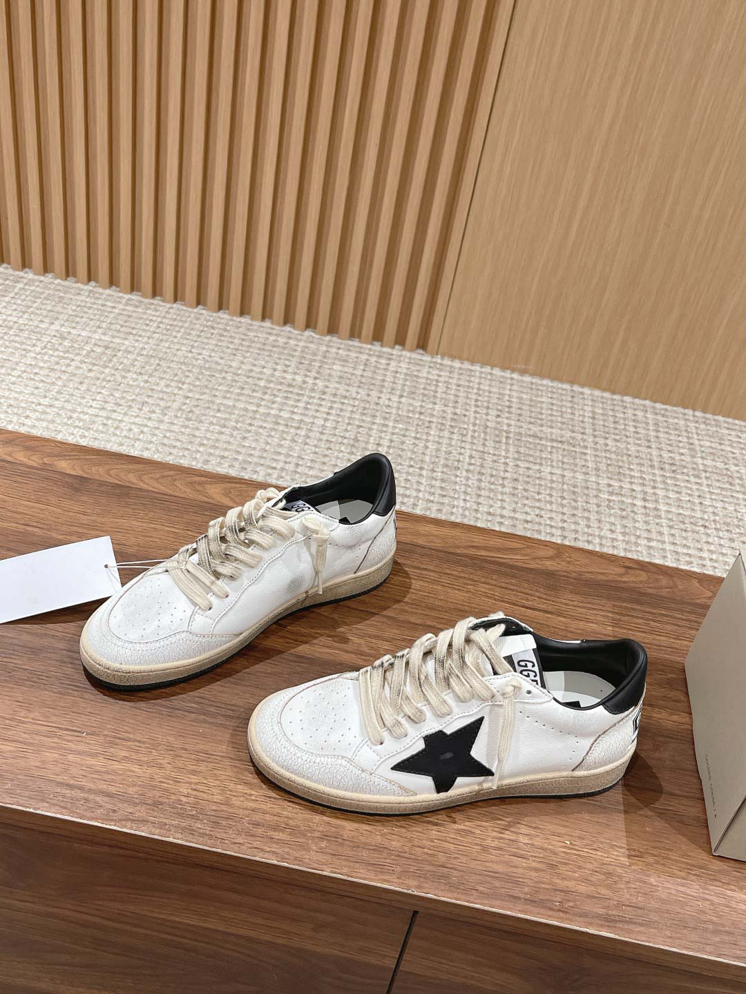 Giày Golden Goose Ball Star White Black Best Quality
