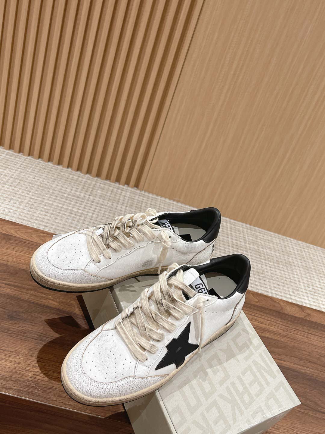 Giày Golden Goose Ball Star White Black Best Quality