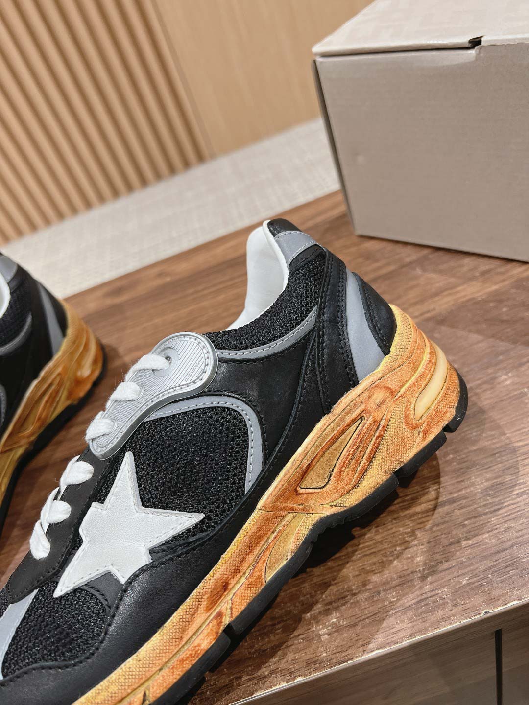 Giày Golden Goose Dad-Star Leather Best Quality