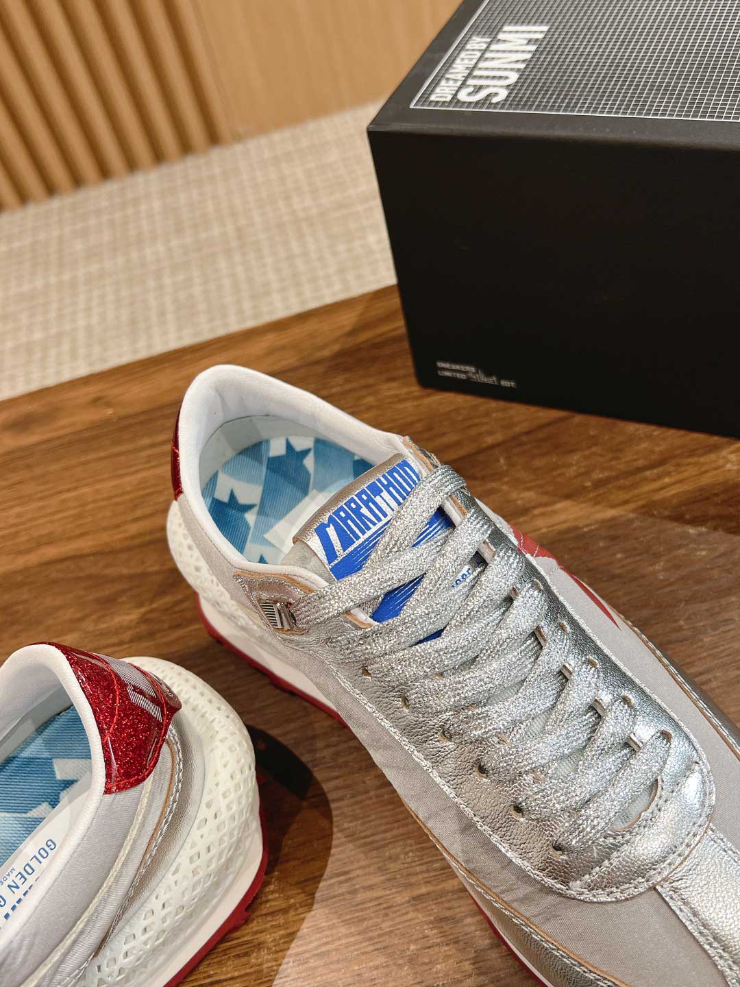 Giày Golden Goose HAUS of Dreamers Silver Best Quality