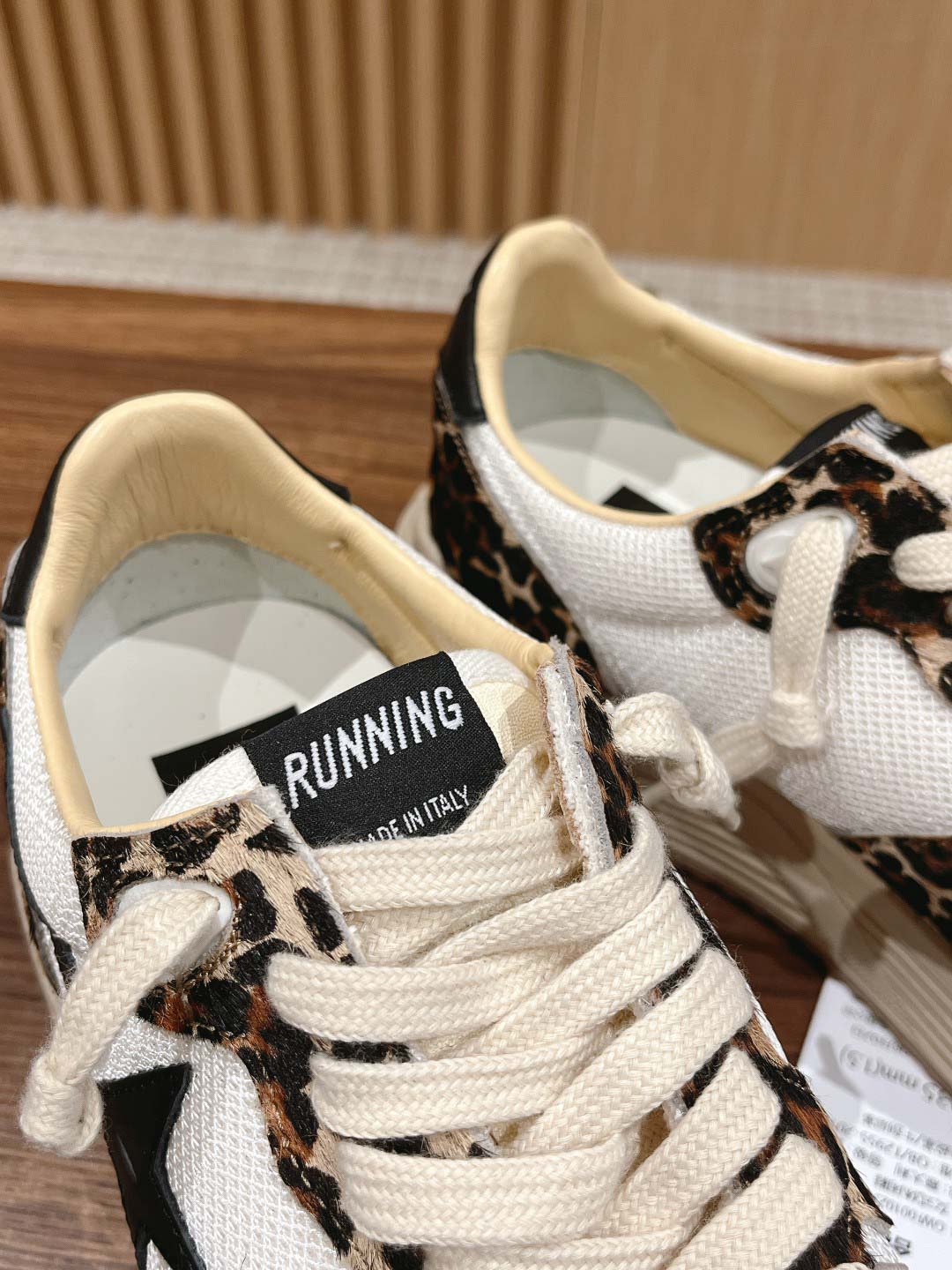 Giày Golden Goose Leopard Print Running Sole Best Quality