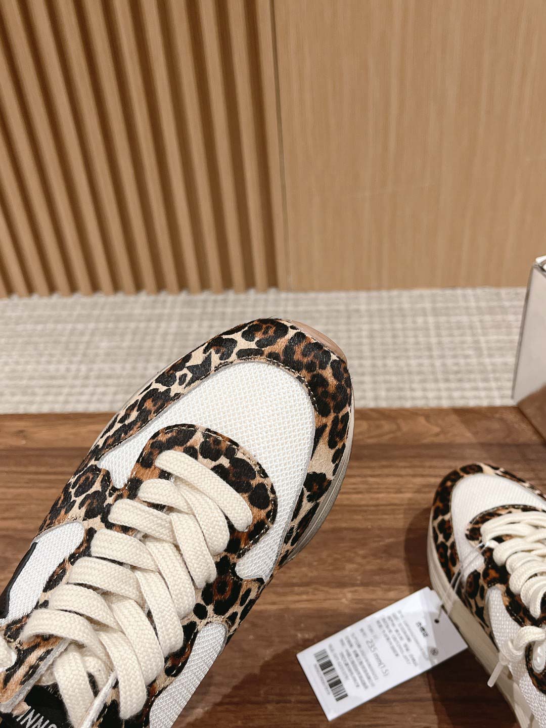 Giày Golden Goose Leopard Print Running Sole Best Quality