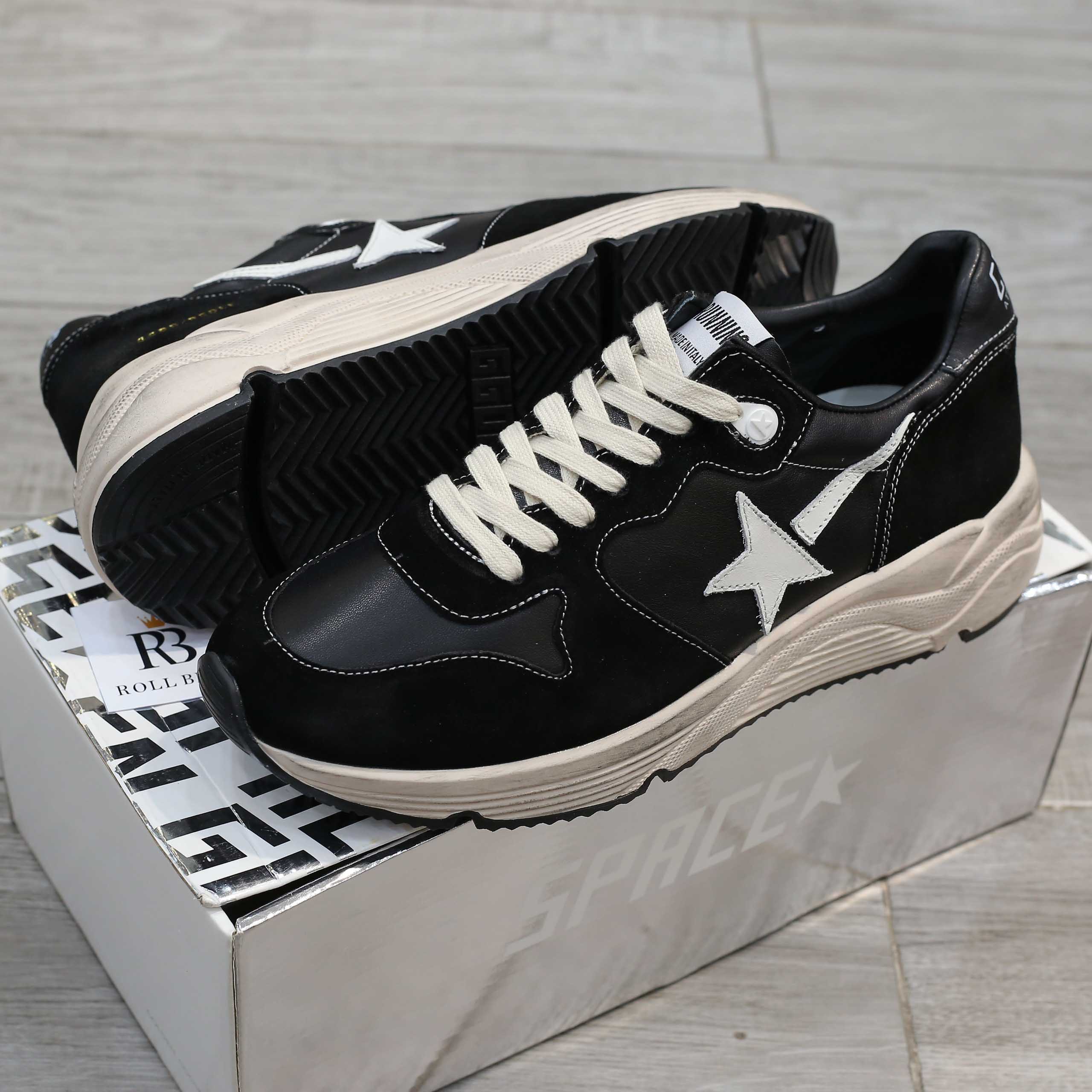 Giày Golden Goose Men’s Running Sole Black Best Quality