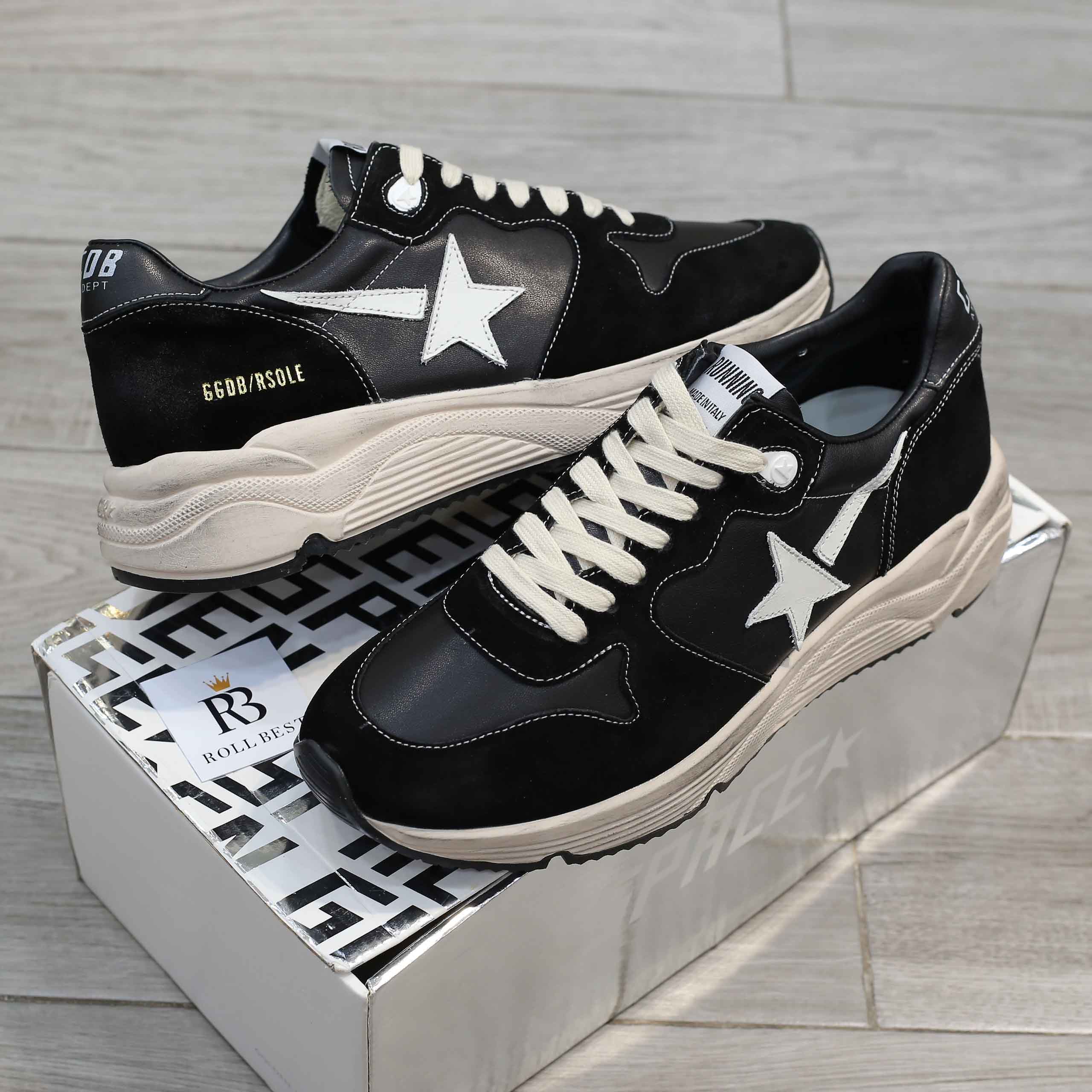 Giày Golden Goose Men’s Running Sole Black Best Quality