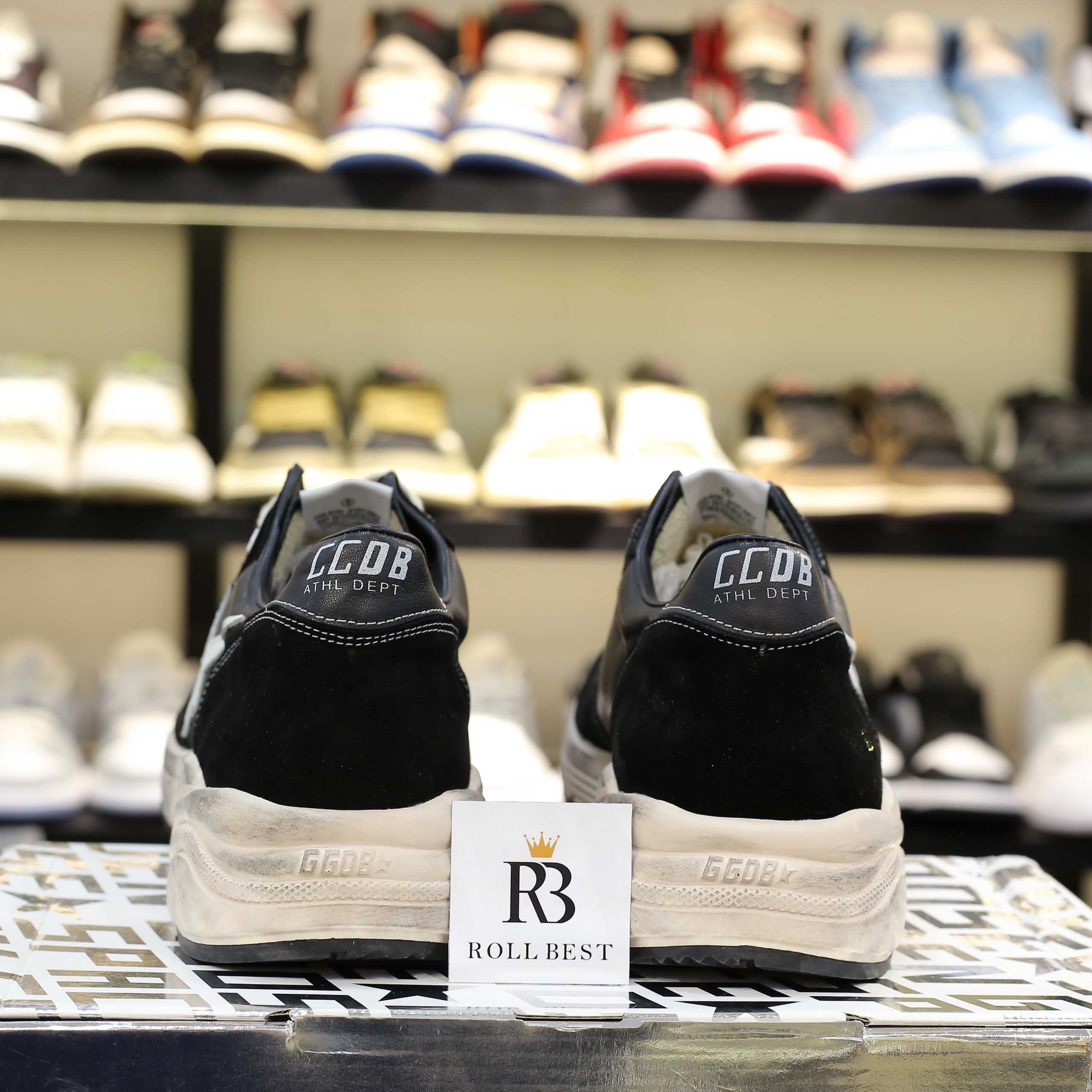 Giày Golden Goose Men’s Running Sole Black Best Quality